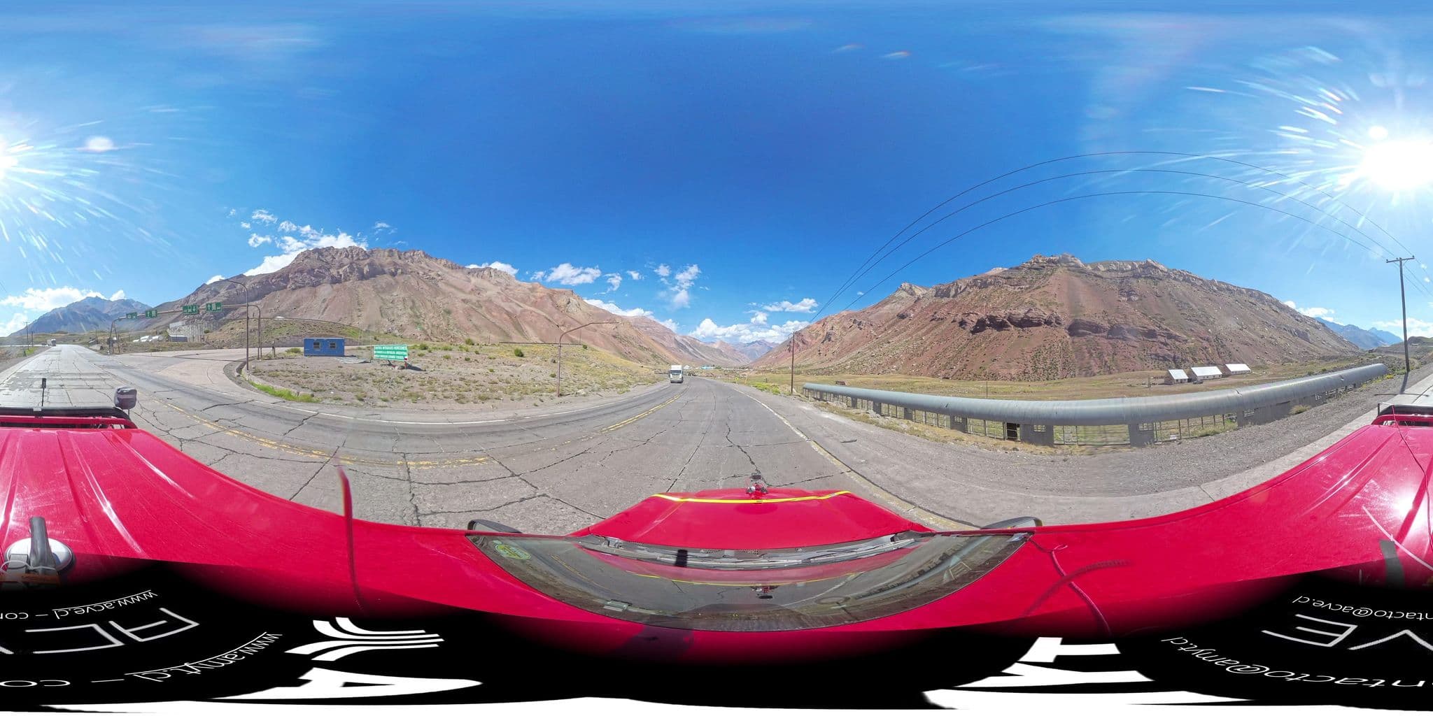 Street view near Campamento "Puente del Inca" Dirección Nacional de Vialidad", Tupungato — © contactoacve (CC BY-SA · Mapillary)