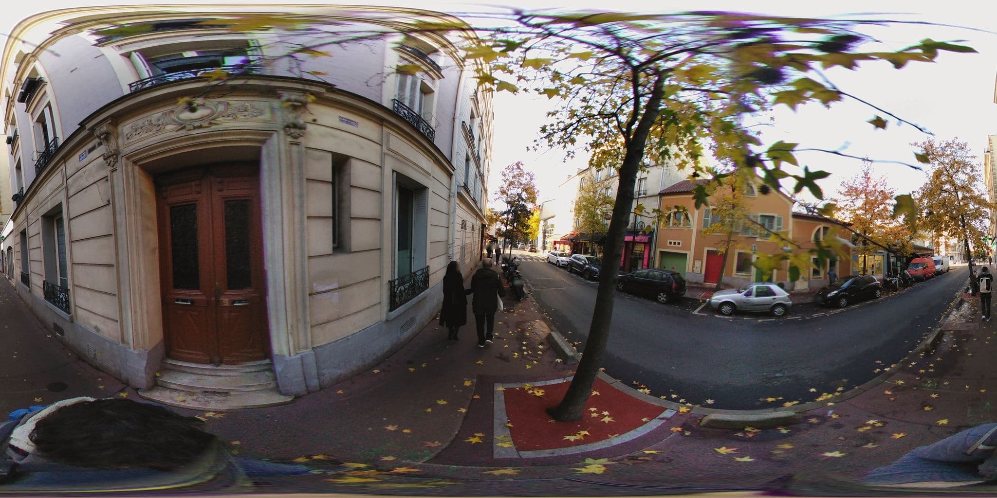 Street view near Hôtel Le Victor Hugp, Montrouge — © francois2 (CC BY-SA · Mapillary)