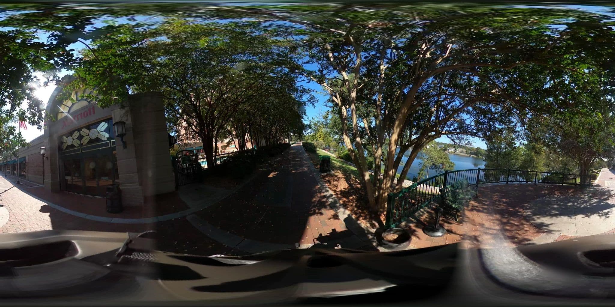 Street view near Marriott Pool, Augusta — © bikescout (CC BY-SA · Mapillary)