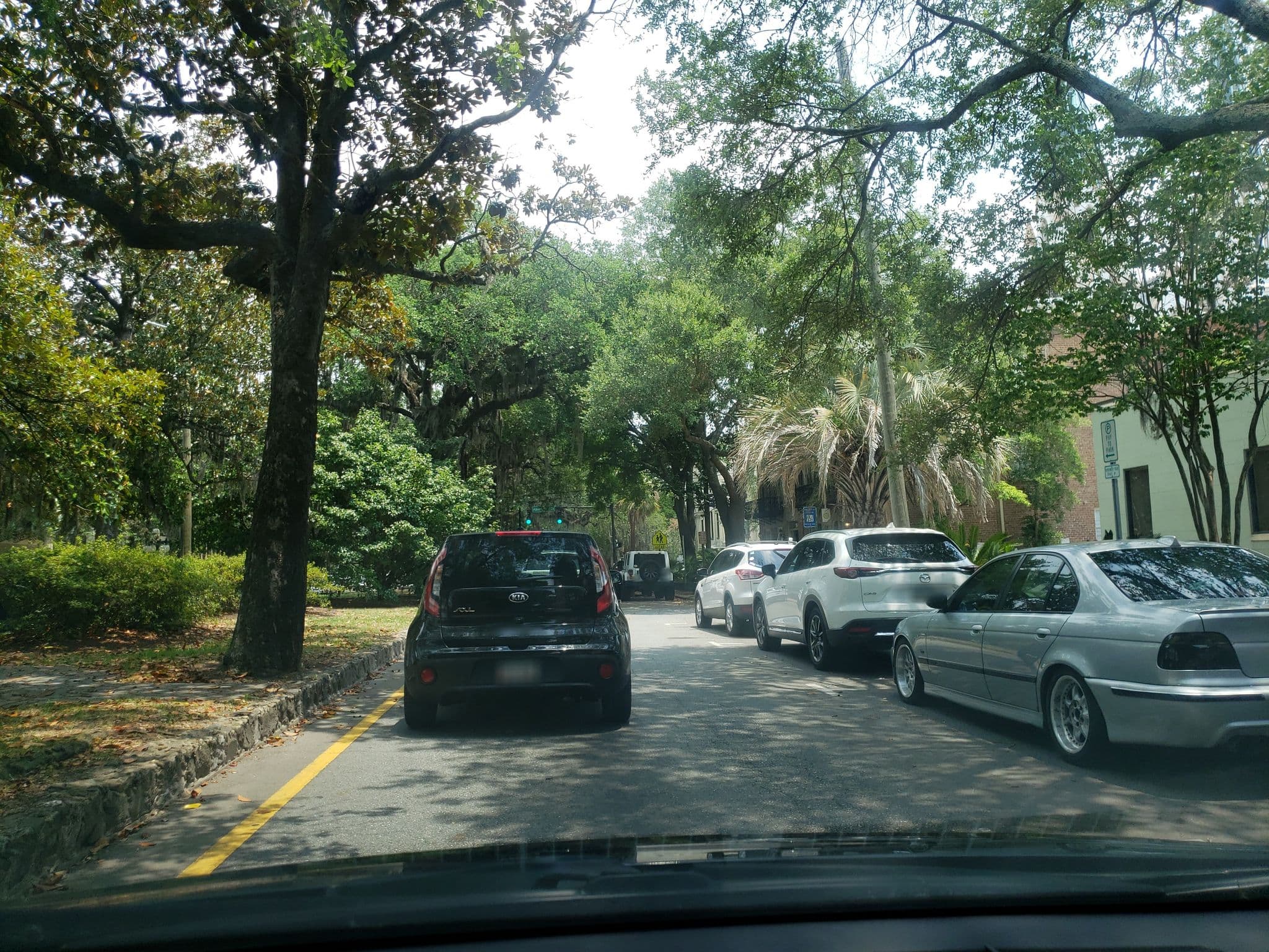 Street view near Hampton Inn & Suites Savannah Historic District, Savannah — © davegis (CC BY-SA · Mapillary)