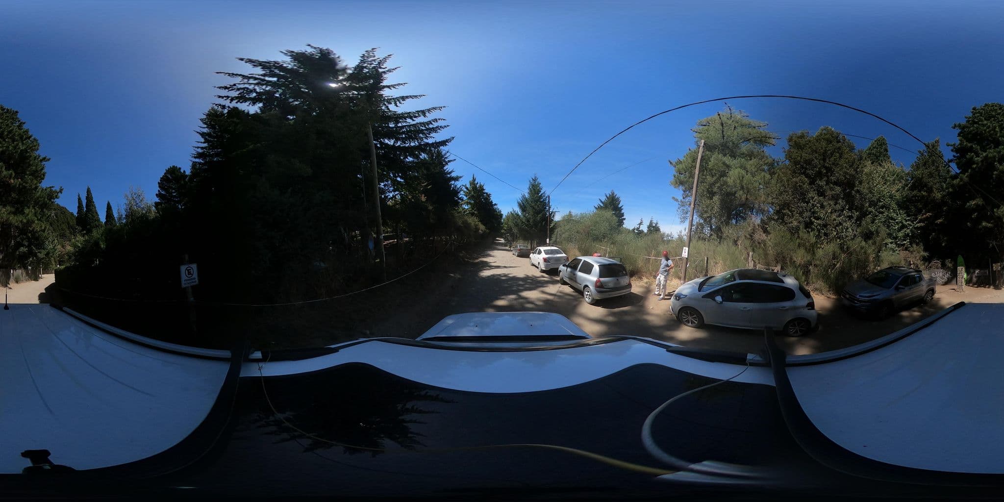 Street view near Camping Ser, San Carlos de Bariloche