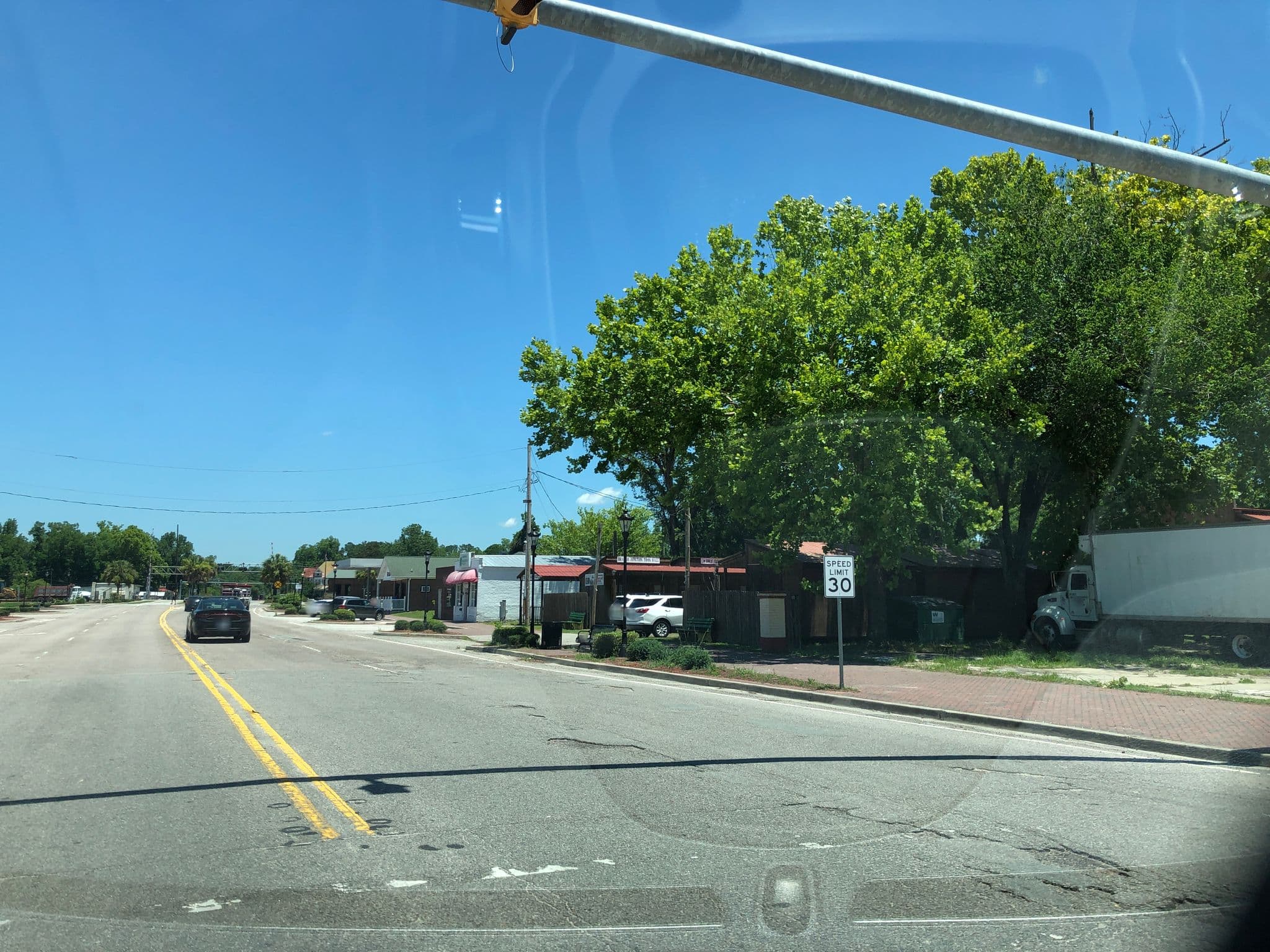 Street view near Rosehill Hunt Club, Bamberg — © nhhecker (CC BY-SA · Mapillary)