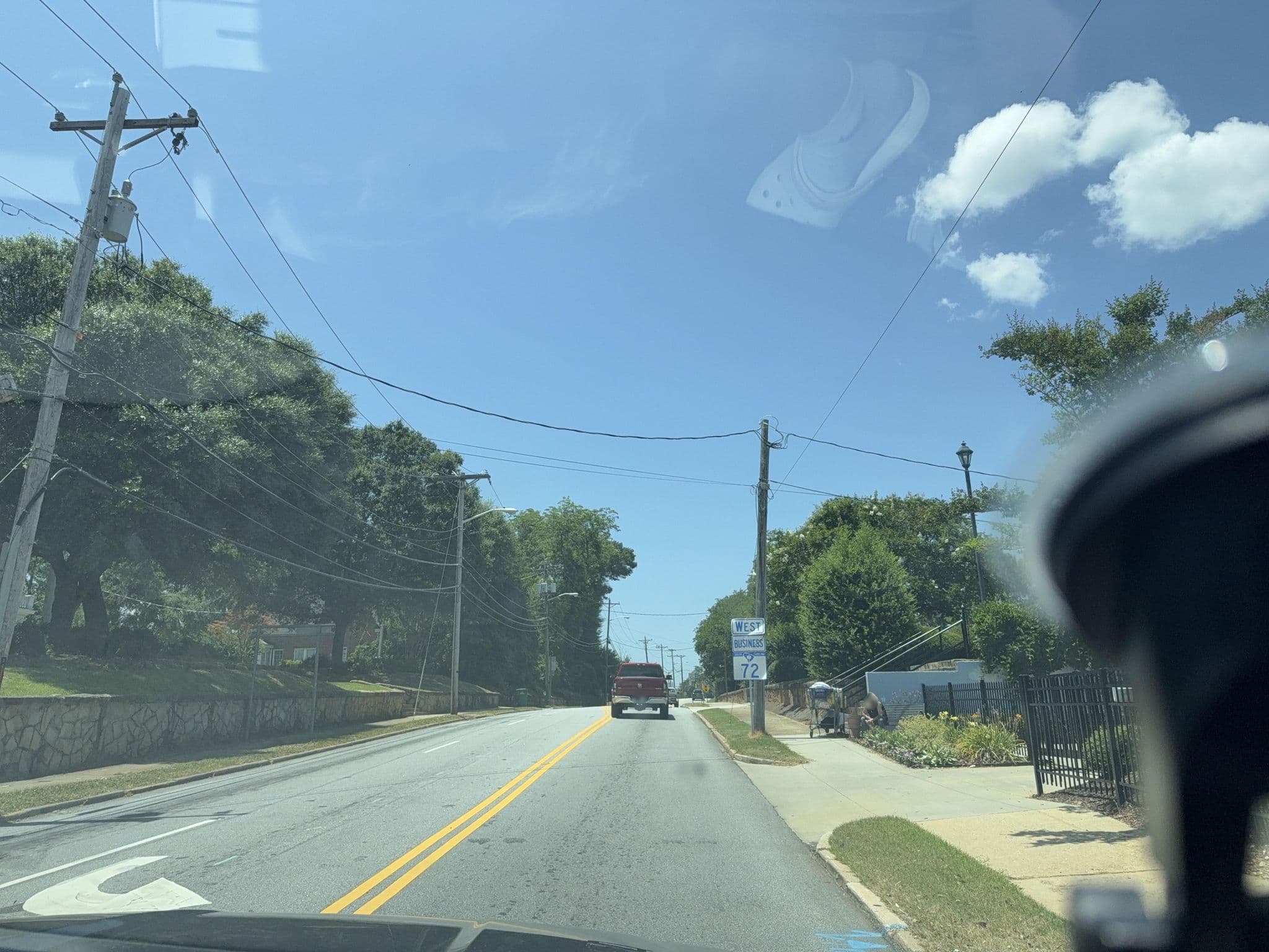 Street view near Grace Place Bed & Breakfast, Ninety Six — © gibsonb (CC BY-SA · Mapillary)