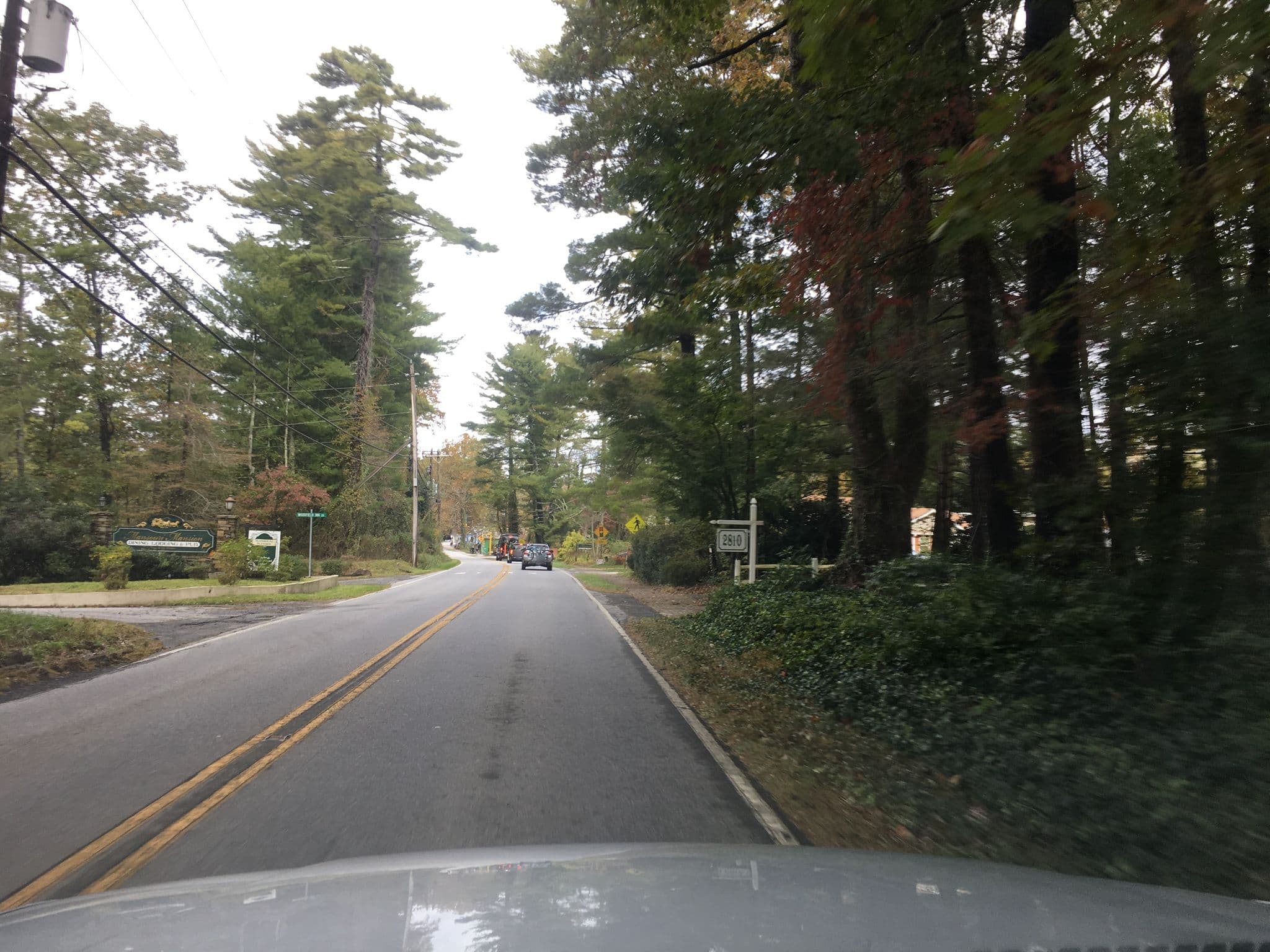 Street view near Flat Rock Inn, East Flat Rock — © i_drive_alot (CC BY-SA · Mapillary)