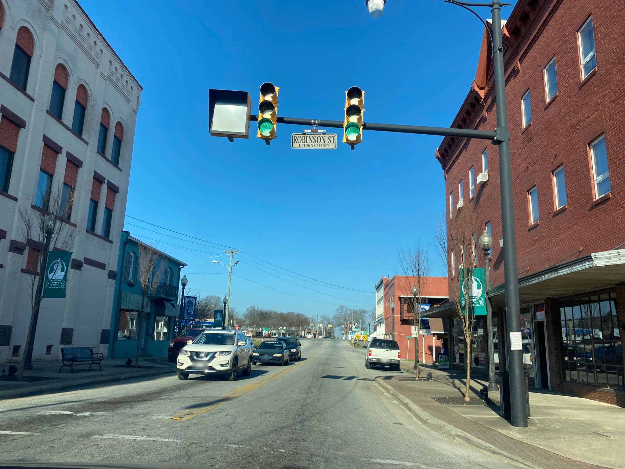 Street view near Commercial Hotel, Gaffney — © inklingboi02 (CC BY-SA · Mapillary)