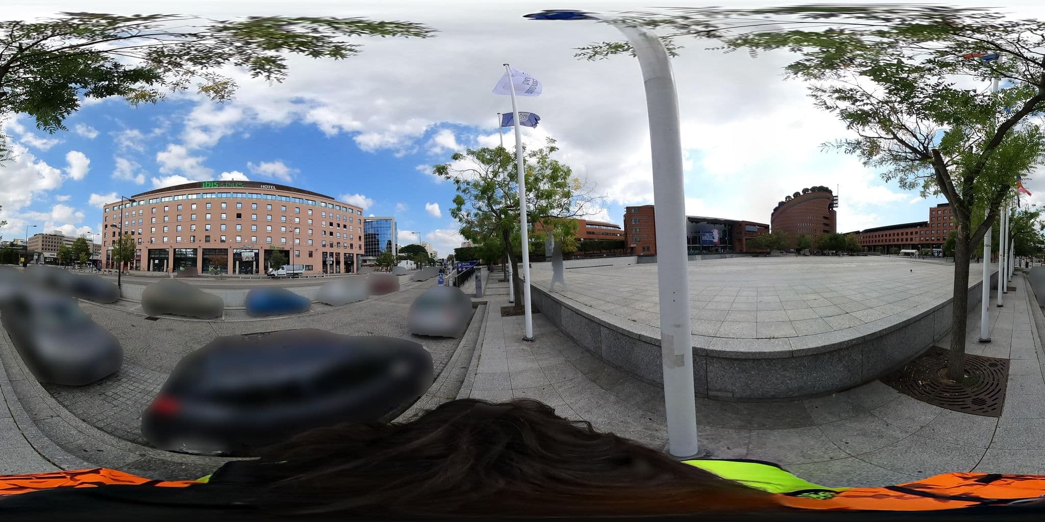 Street view near Ibis Styles Évry Cathédrale, Évry — © cartocite (CC BY-SA · Mapillary)