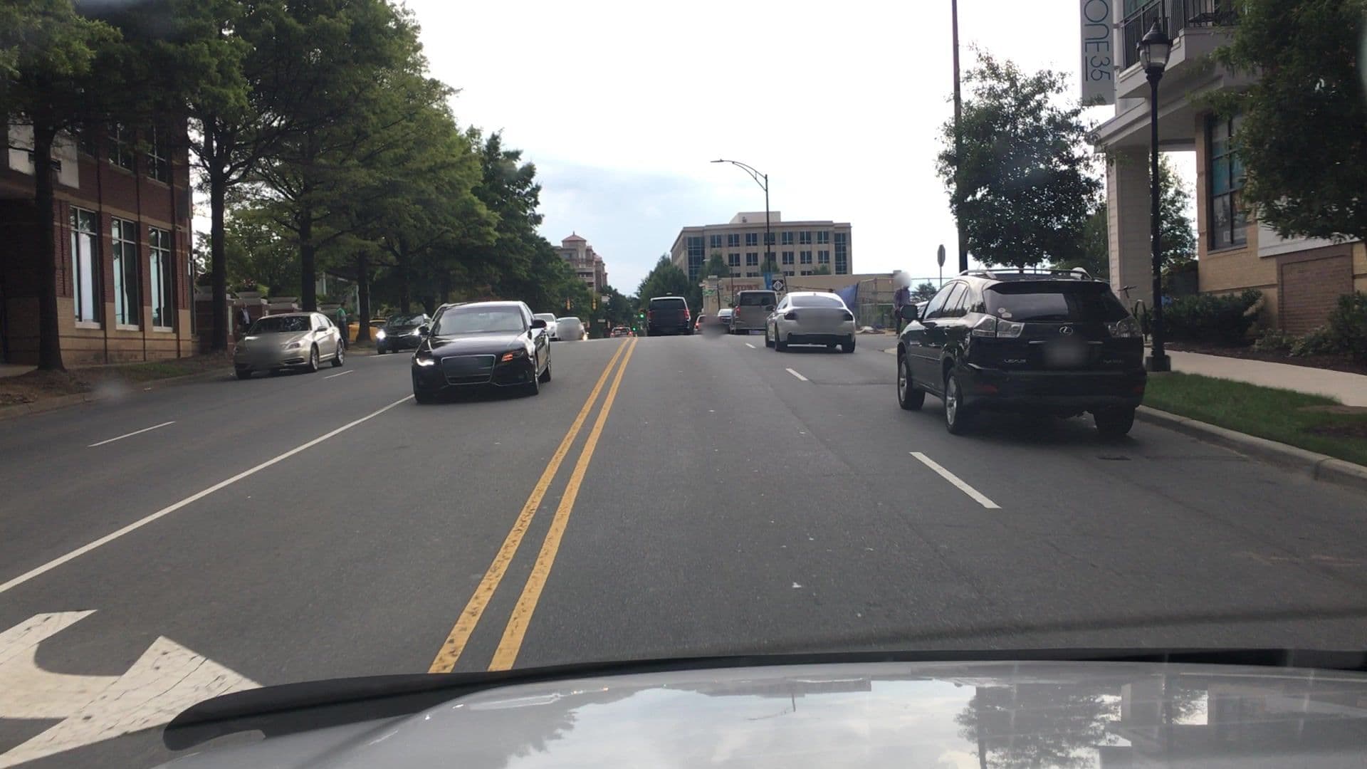 Street view near Stay Alfred on Morehead, Charlotte — © lvl5 (CC BY-SA · Mapillary)