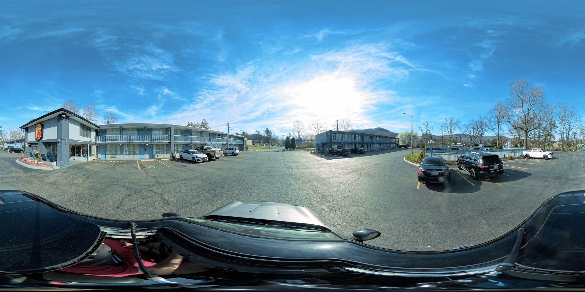 Street view near Super 8, Black Mountain — © SugarFreePro (CC BY-SA · Mapillary)