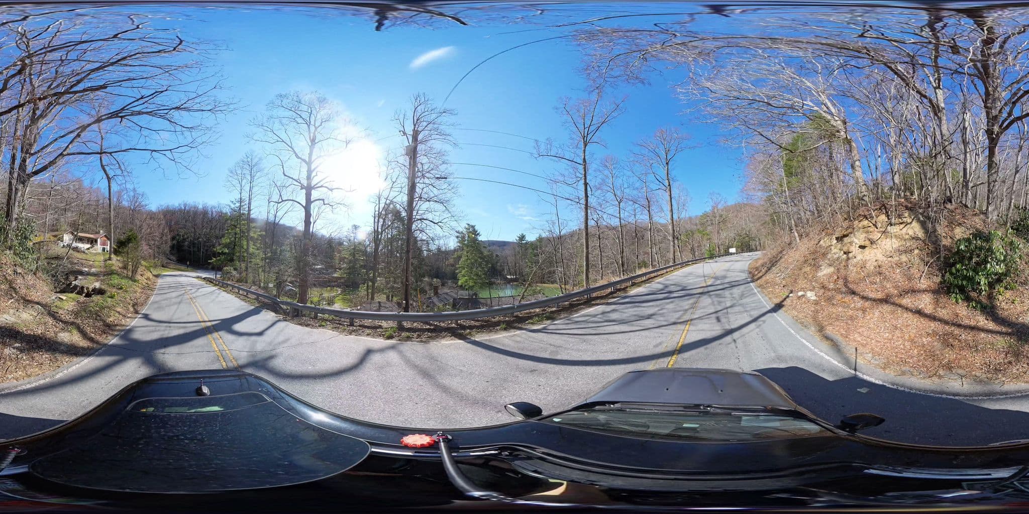 Street view near Peaceful Quest Retreat, Edneyville — © SugarFreePro (CC BY-SA · Mapillary)