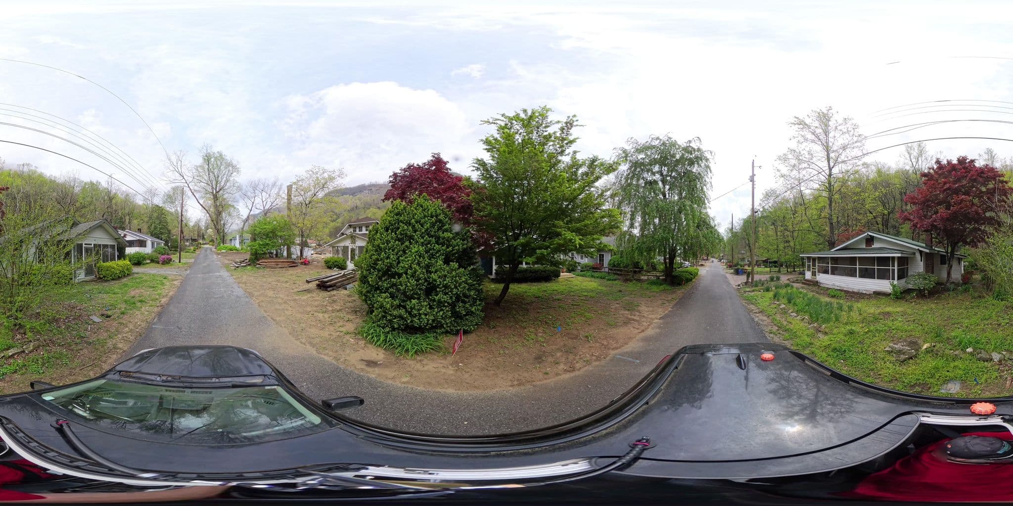 Street view near River Rose Cottage, Lake Lure — © SugarFreePro (CC BY-SA · Mapillary)