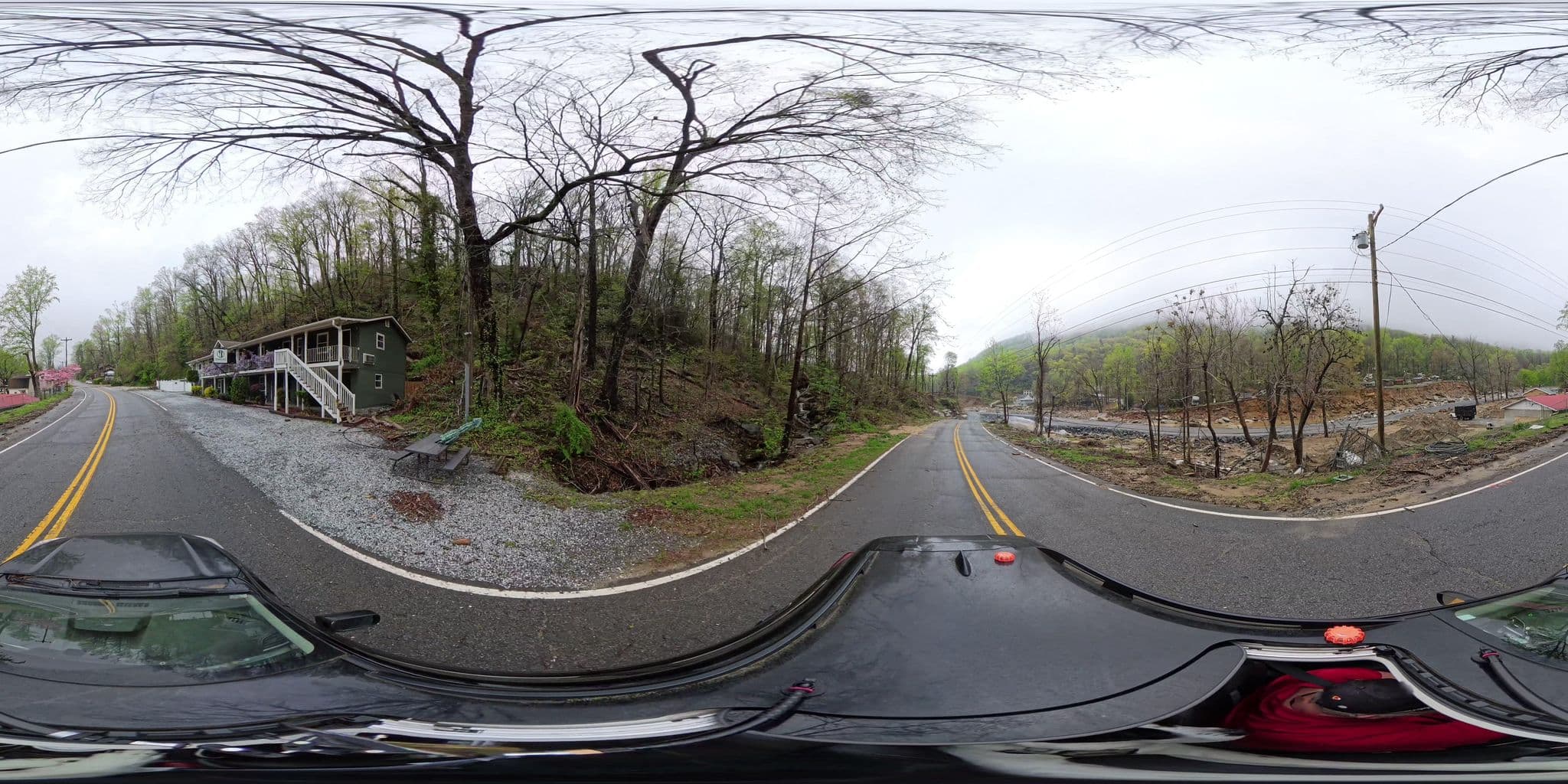 Street view near Hickory Falls Inn, Lake Lure — © SugarFreePro (CC BY-SA · Mapillary)