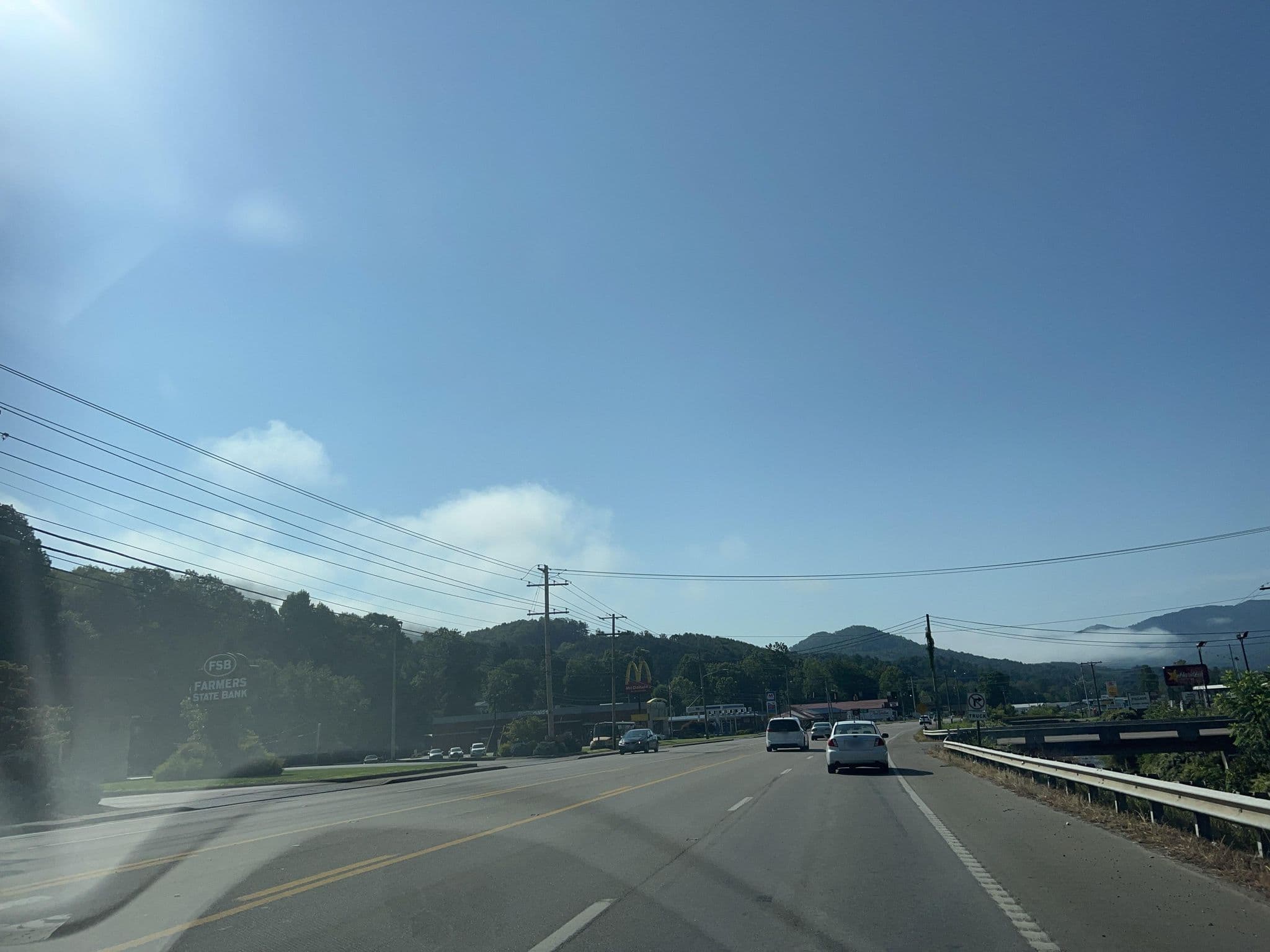 Street view near Daylight Donuts, Mountain City — © AmericanMapper (CC BY-SA · Mapillary)