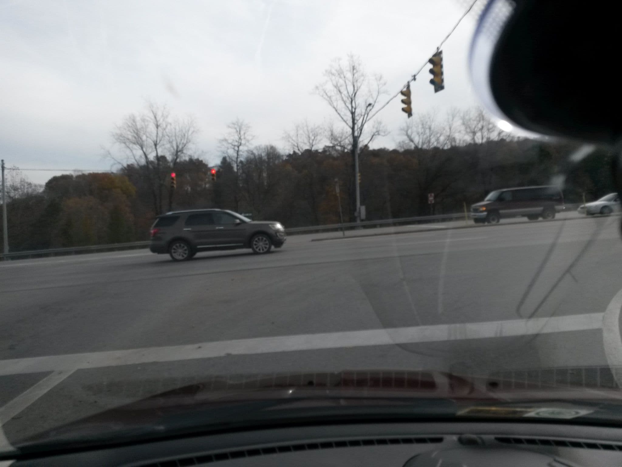 Street view near Huffman Mobile Home Park, Dunbar — © kwrigh01 (CC BY-SA · Mapillary)
