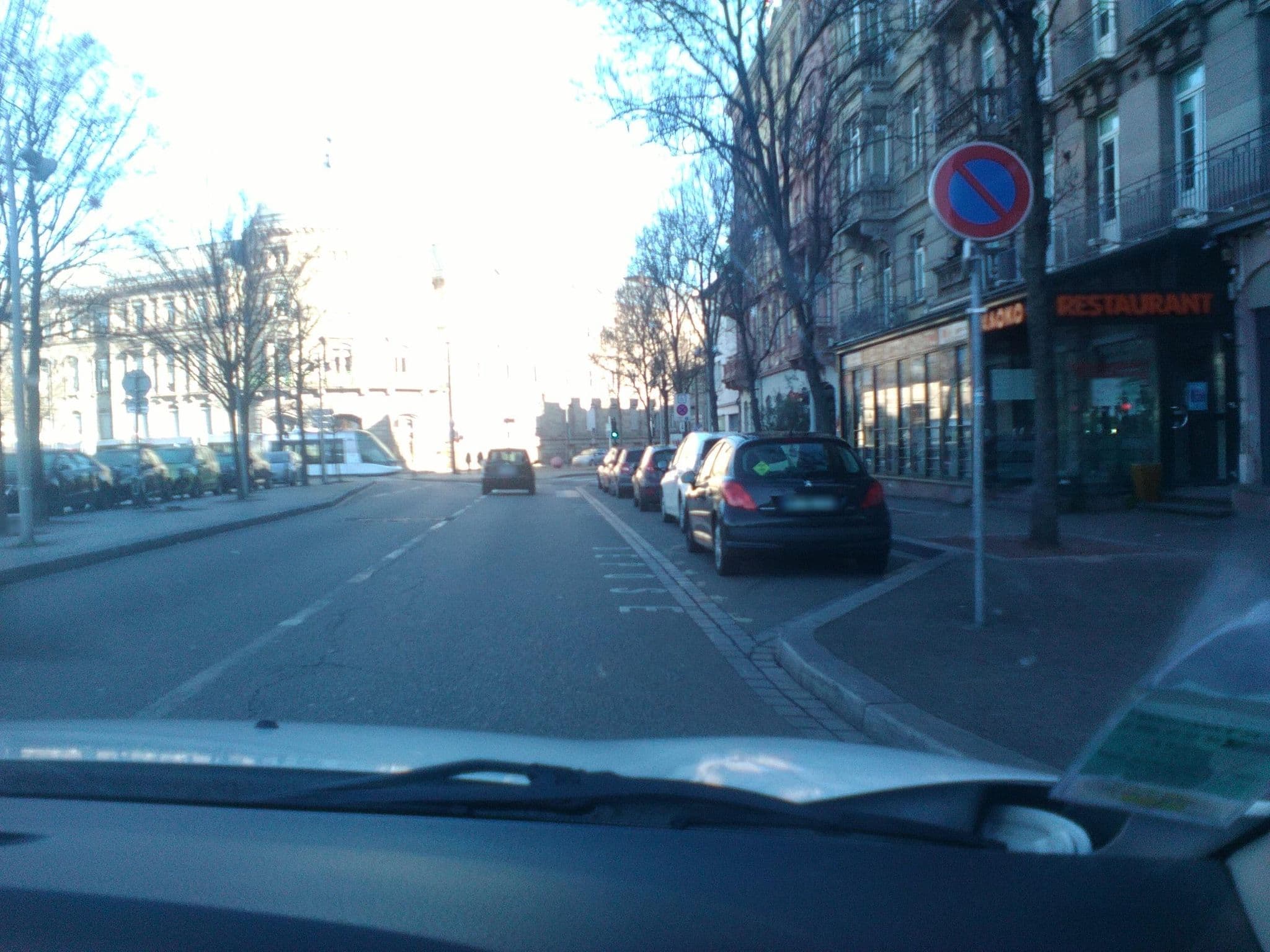 Street view near Ibis Budget, Strasbourg — © blup (CC BY-SA · Mapillary)