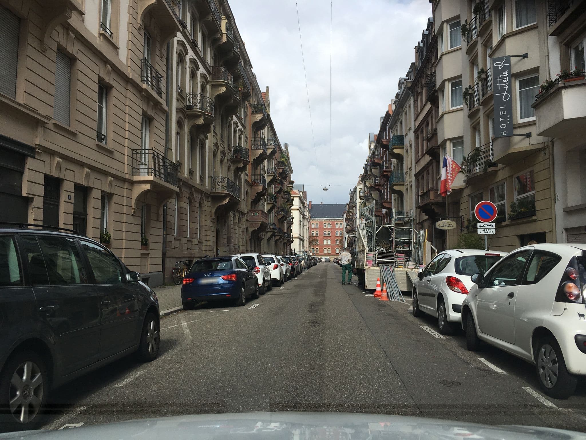 Street view near Hôtel Royal Lutecia, Strasbourg — © mappy_sa (CC BY-SA · Mapillary)