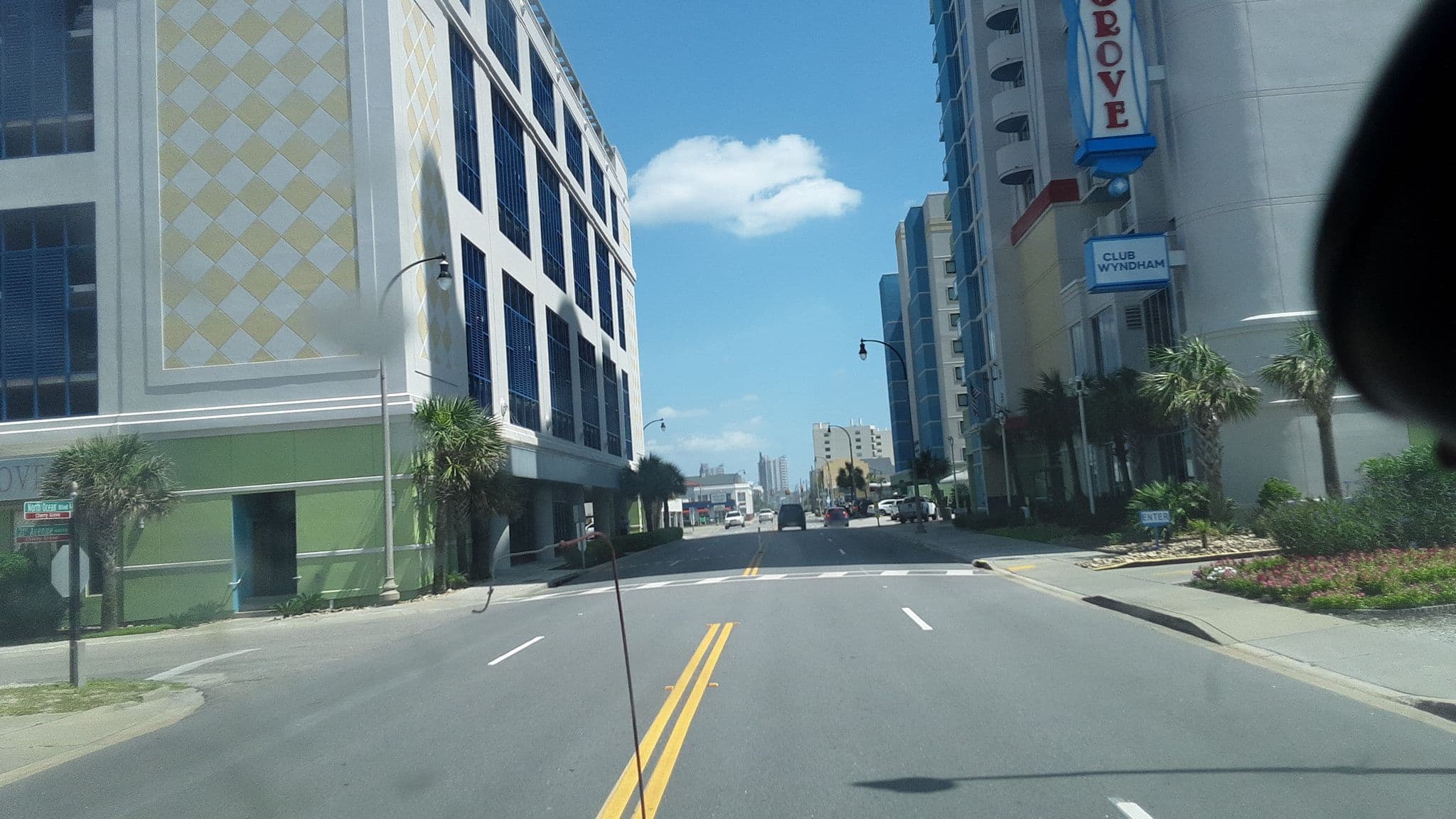 Street view near Owens Getaway (Elliott Beach Rentals), North Myrtle Beach — © jbthemilker (CC BY-SA · Mapillary)