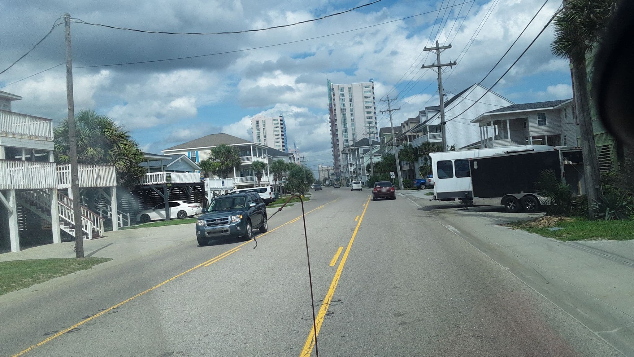 Street view near Misty Harbor (Elliott Beach Rentals), North Myrtle Beach — © jbthemilker (CC BY-SA · Mapillary)