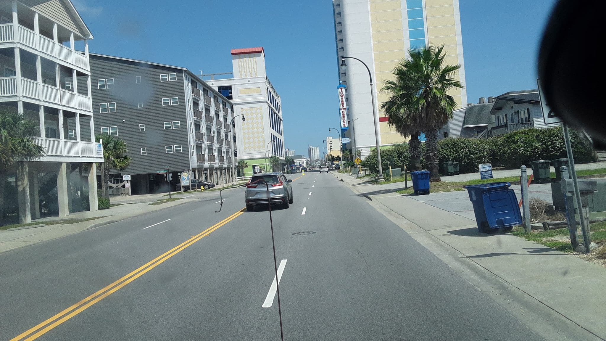 Street view near A Pink Paradise (Elliott Beach Rentals), North Myrtle Beach — © jbthemilker (CC BY-SA · Mapillary)