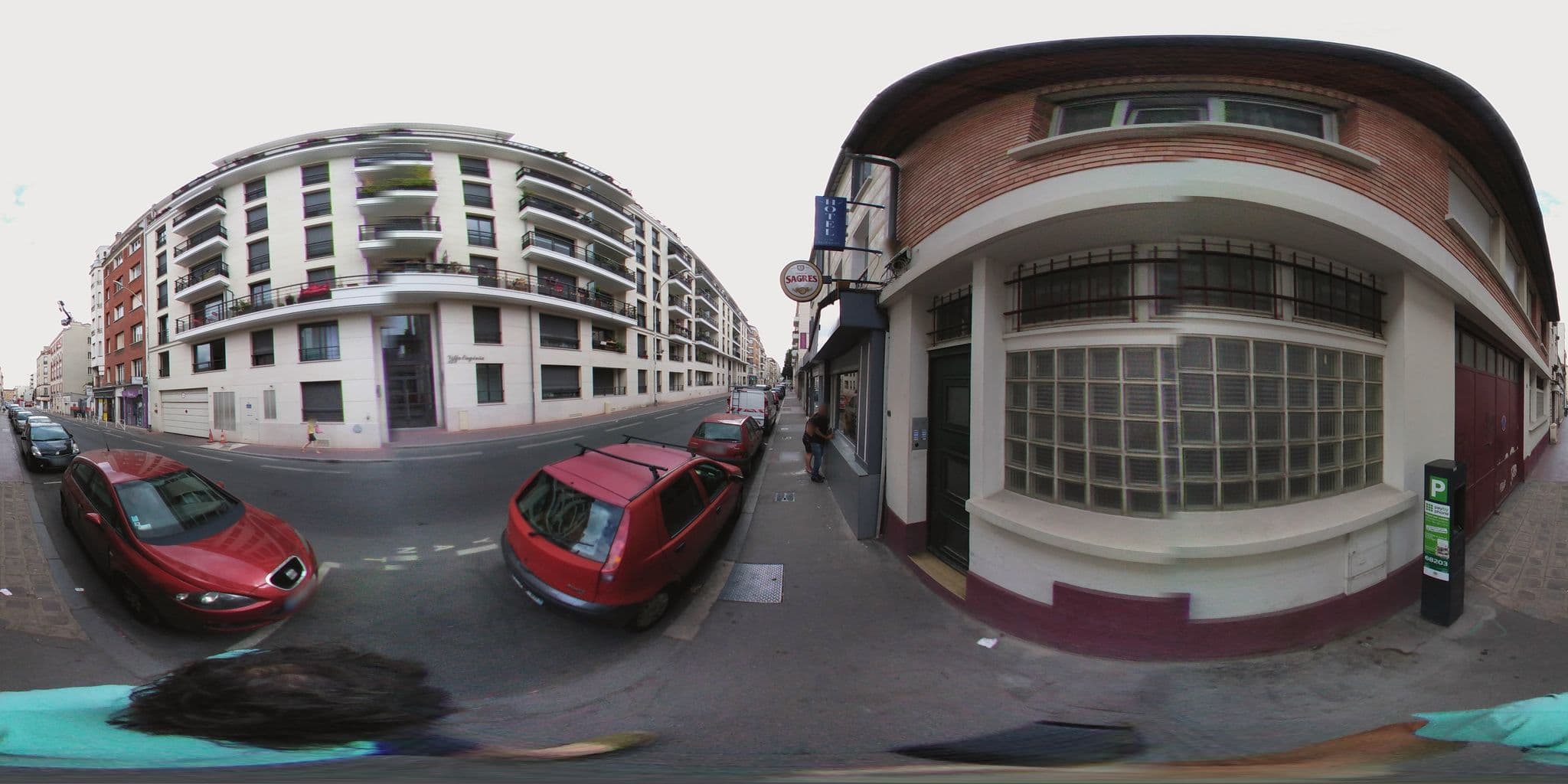 Street view near Les Coquelicots, Montrouge — © francois2 (CC BY-SA · Mapillary)