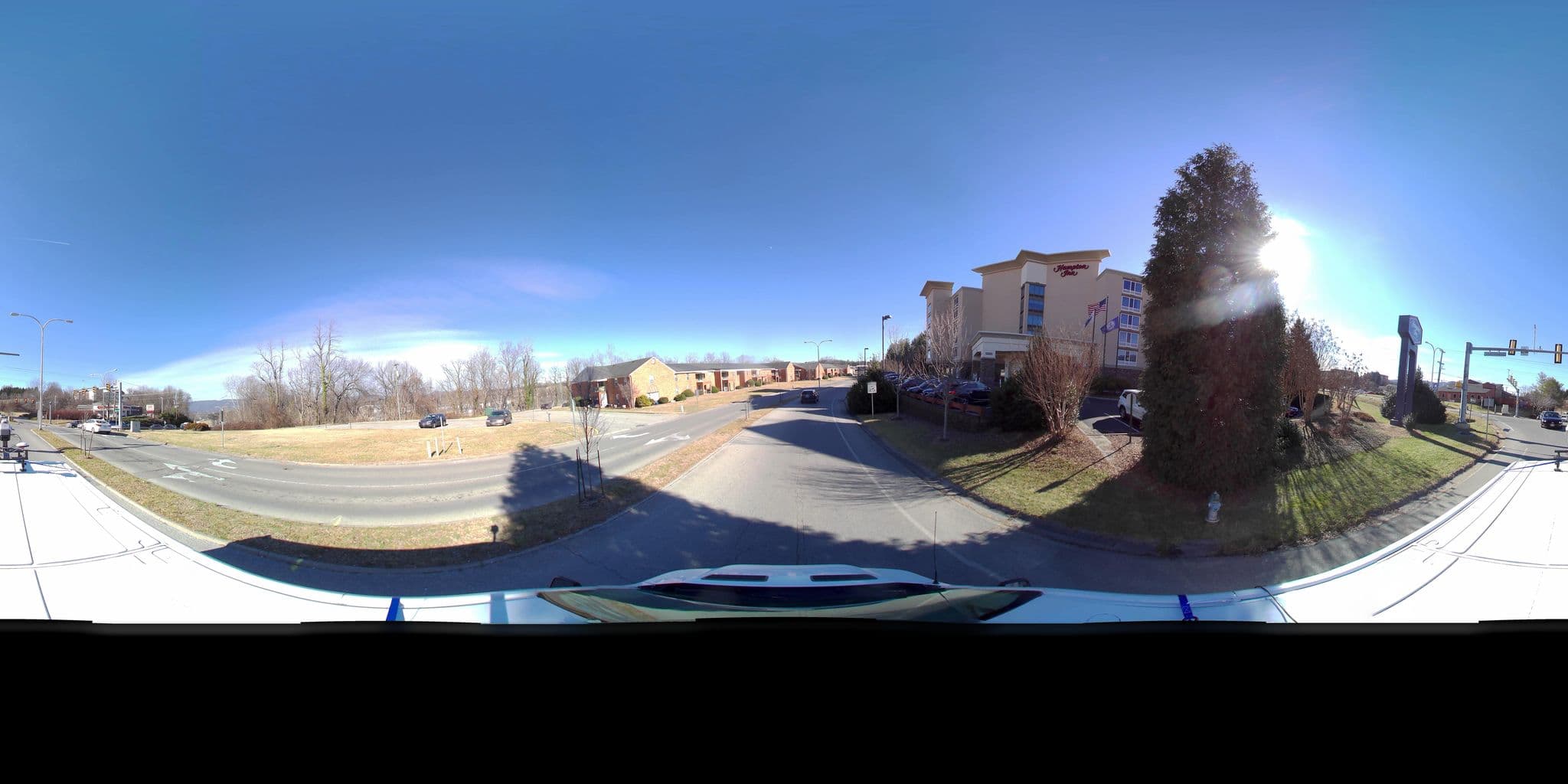 Street view near Hampton Inn by Hilton, Cave Spring — © echostorm (CC BY-SA · Mapillary)
