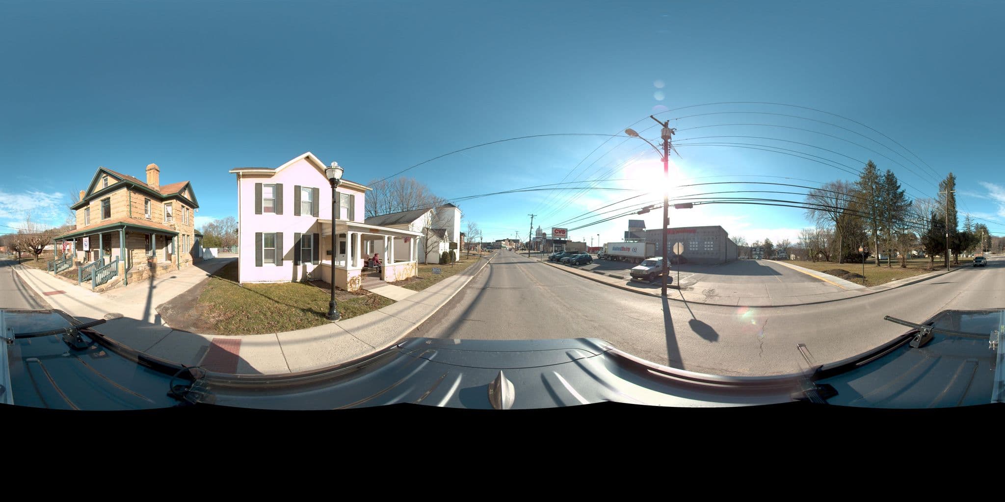 Street view near Sir Charles Inn, Buckhannon — © rking (CC BY-SA · Mapillary)