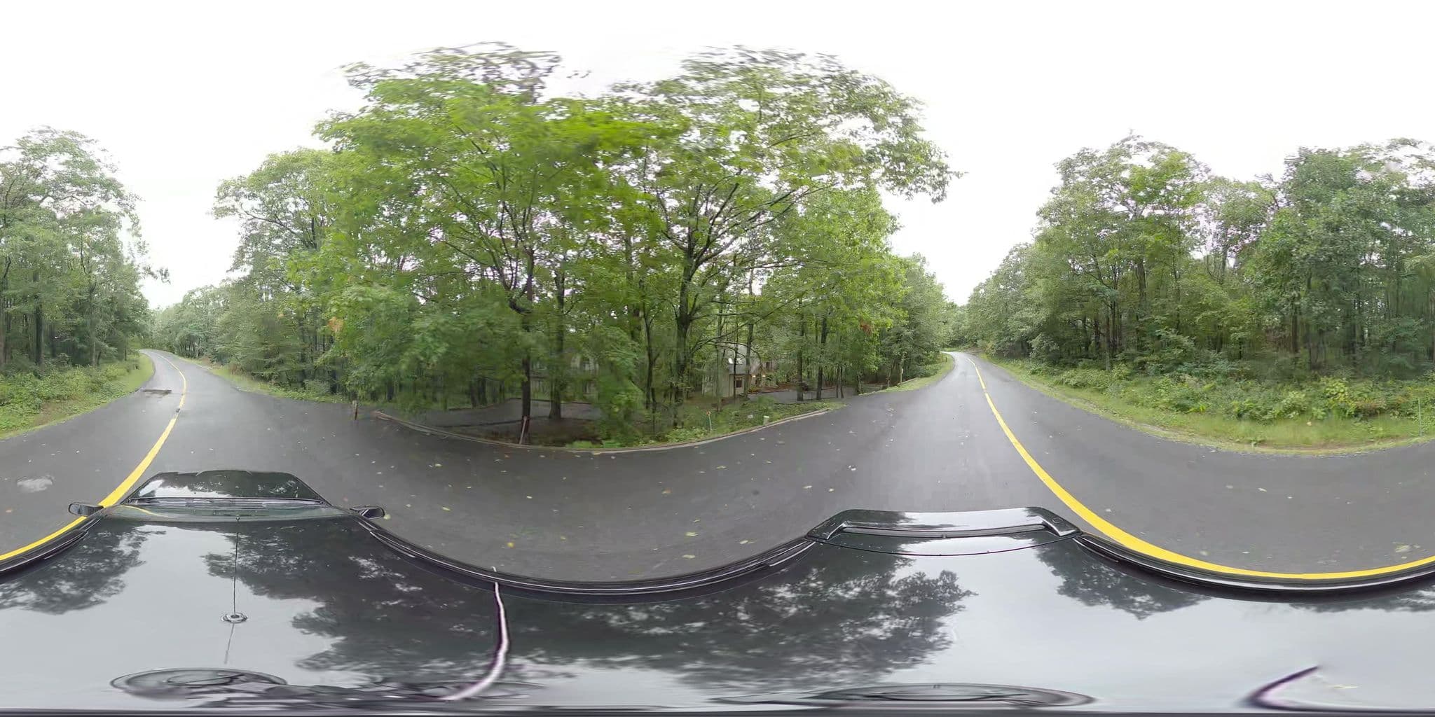 Street view near The Getaway, Nellysford — © pmfox97 (CC BY-SA · Mapillary)