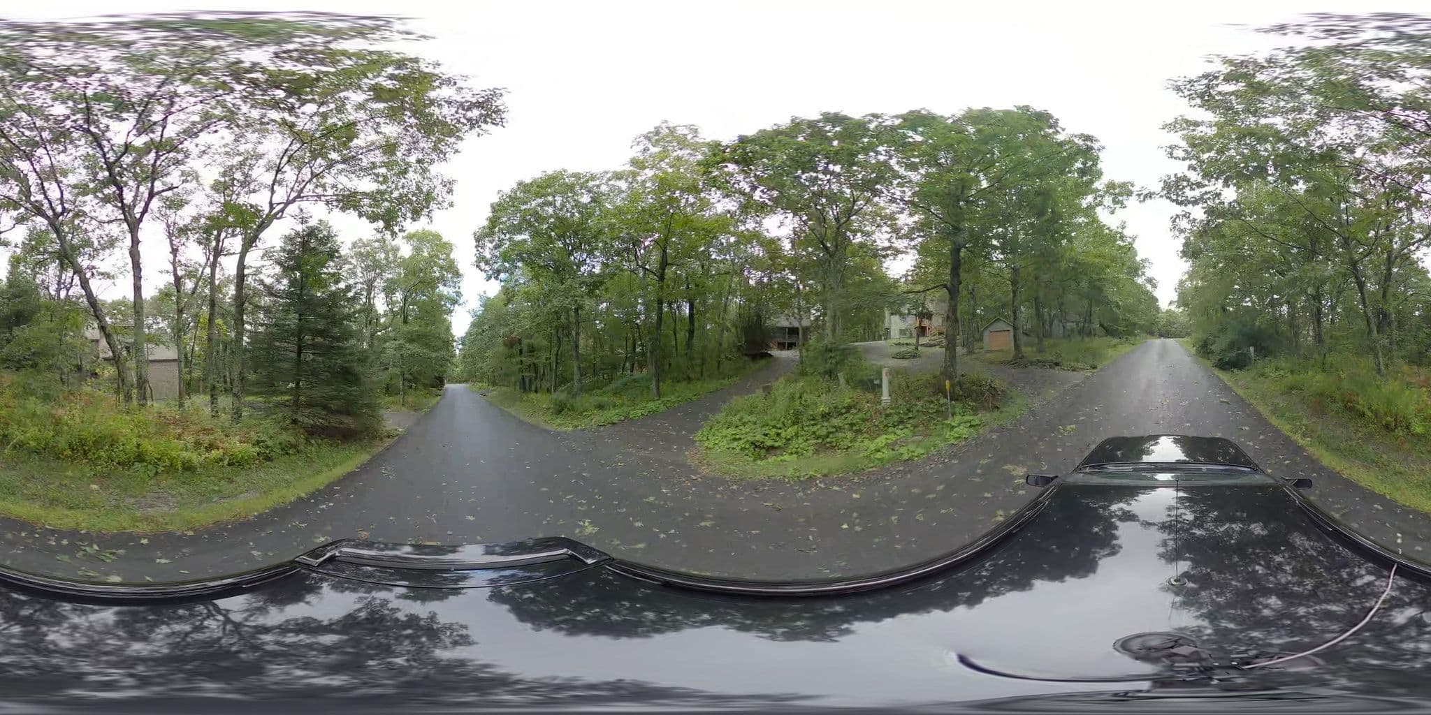 Street view near The Wintergreen Chalet, Nellysford — © pmfox97 (CC BY-SA · Mapillary)