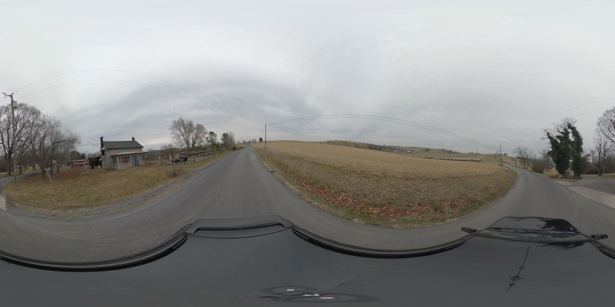 Street view near Thistle Ridge Bed and Breakfast, Weyers Cave — © pmfox97 (CC BY-SA · Mapillary)