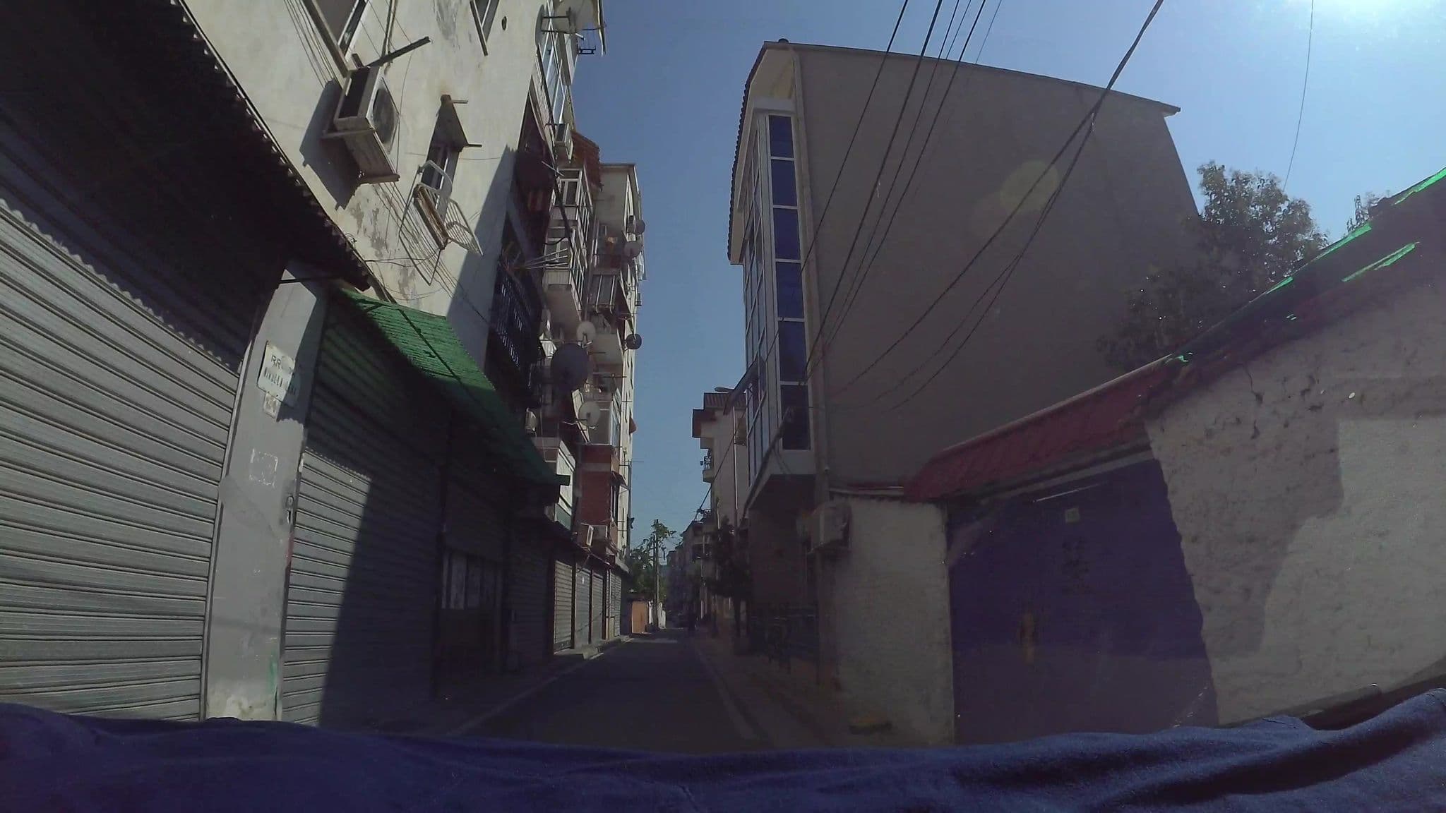 Street view near Zigzag Hostel, Tirana