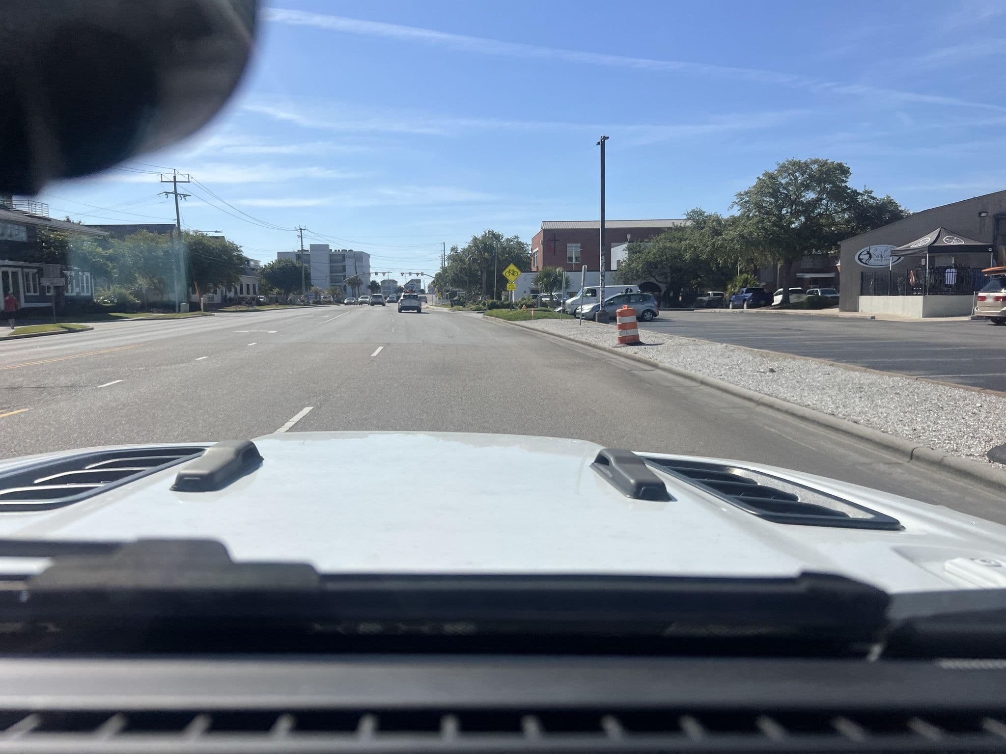 Street view near Blockade Runner Sales and Administration, Wrightsville Beach — © whitecotton (CC BY-SA · Mapillary)