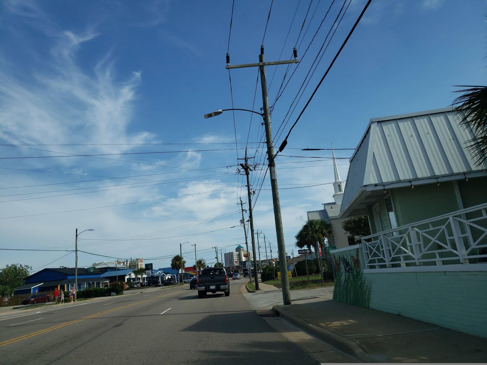 Street view near Sea & Sun Motel, Carolina Beach — © guyutetube (CC BY-SA · Mapillary)