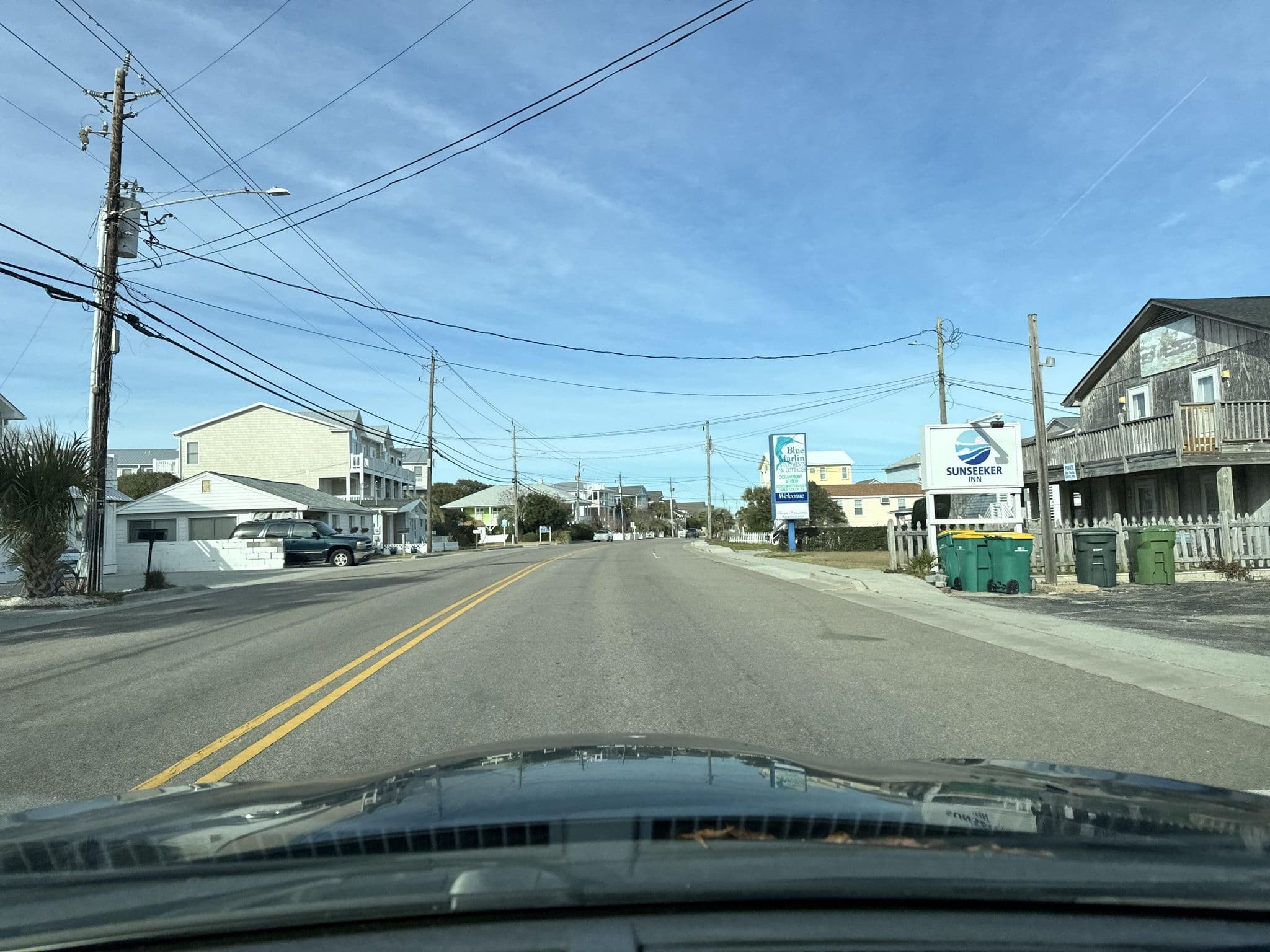 Street view near Sandi Beach Inn, Kure Beach — © _jcaruso (CC BY-SA · Mapillary)