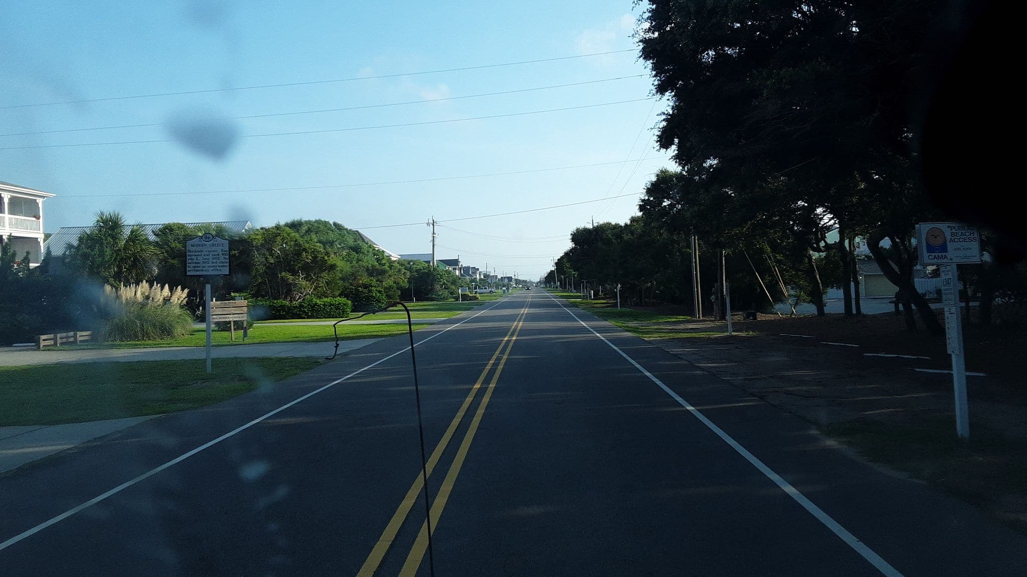Street view near Ocean Dunes, Kure Beach — © jbthemilker (CC BY-SA · Mapillary)