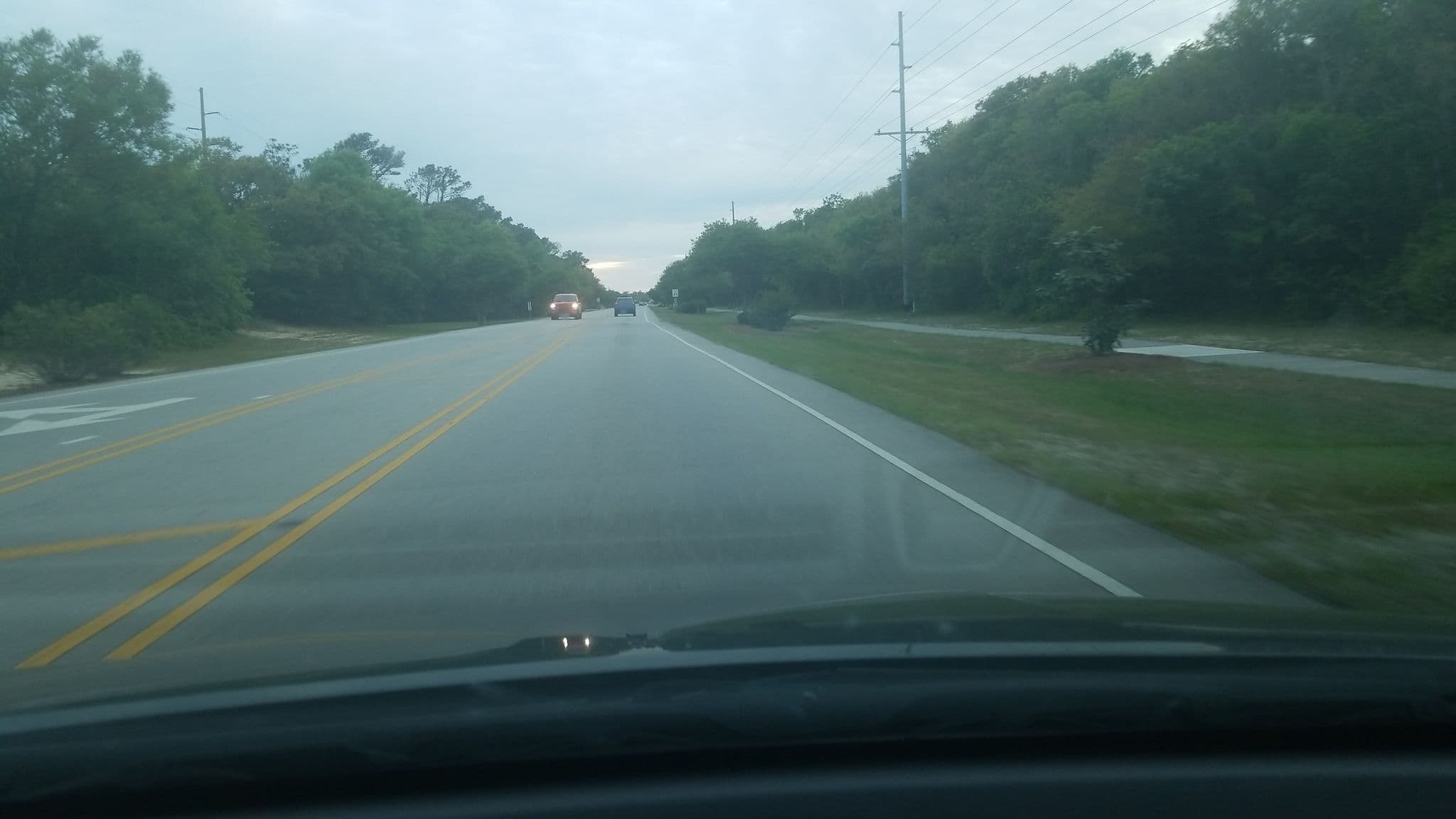 Street view near 3 Palms (Bluewater), Cape Carteret — © DrivingRoundTown (CC BY-SA · Mapillary)