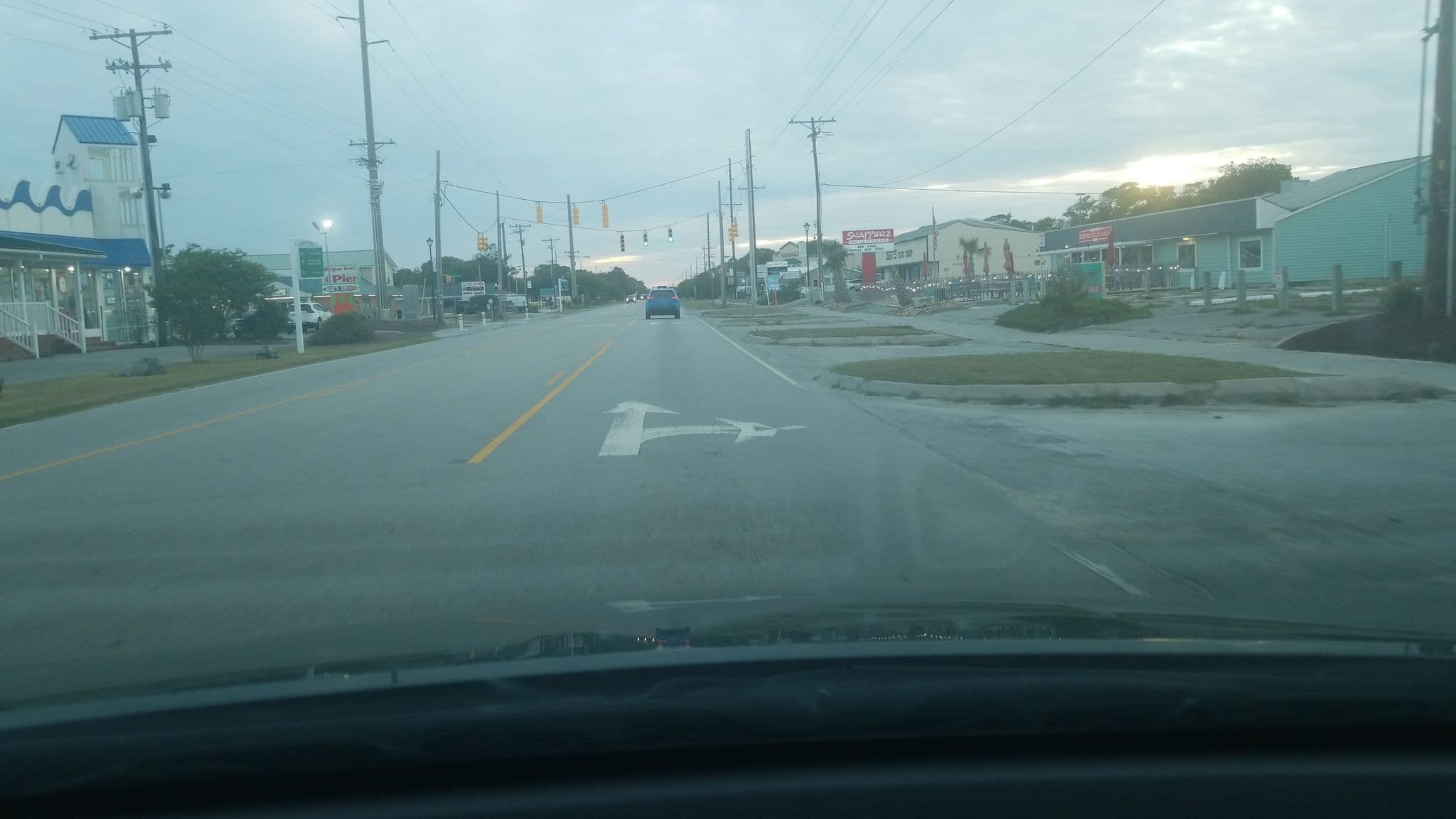 Street view near Rusty Pelican Motel, Cape Carteret — © DrivingRoundTown (CC BY-SA · Mapillary)