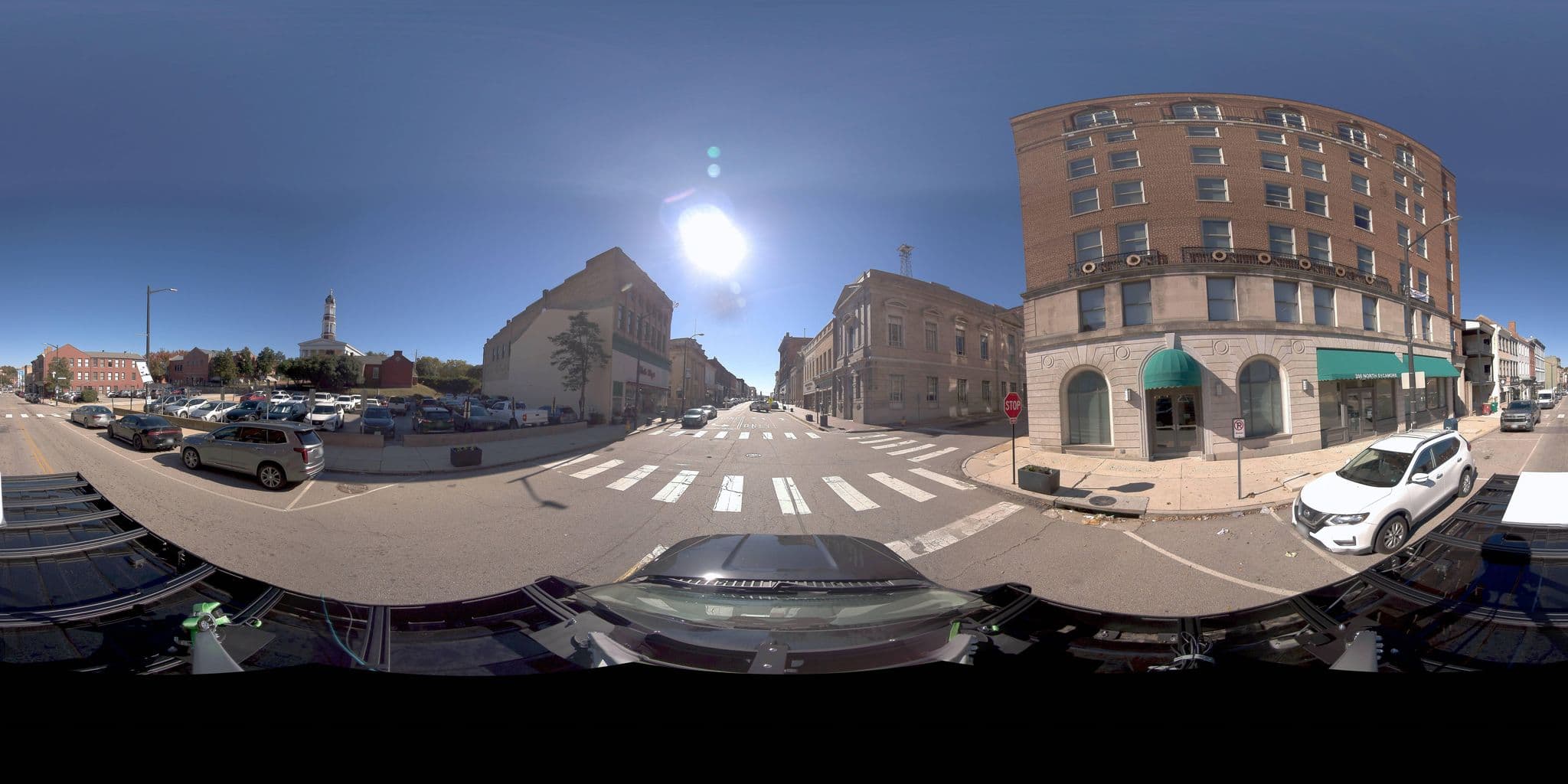 Street view near Courthouse View Apartments, Petersburg — © TimmonsPavement (CC BY-SA · Mapillary)