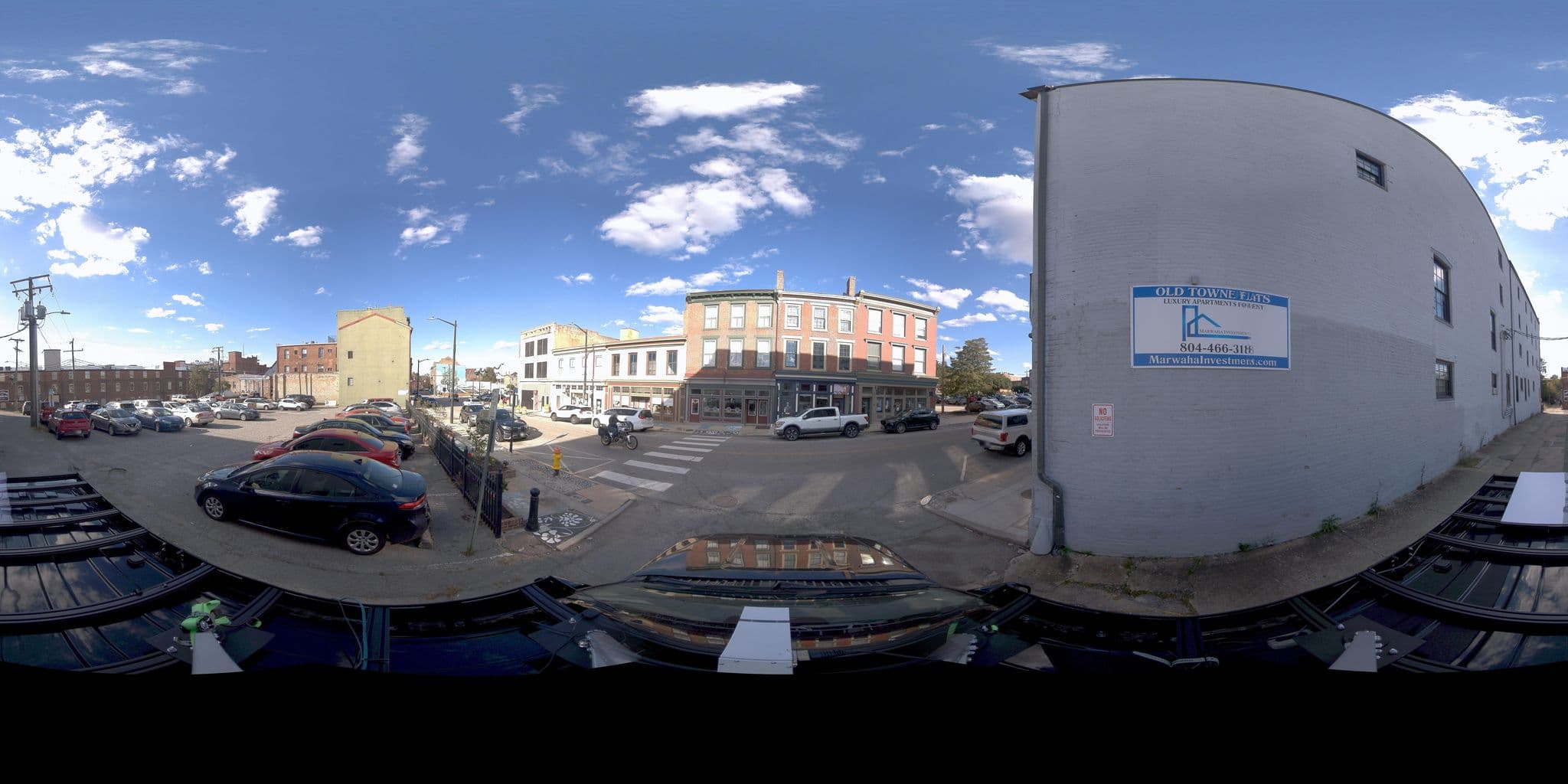 Street view near Jury’s Inn, Petersburg — © TimmonsPavement (CC BY-SA · Mapillary)