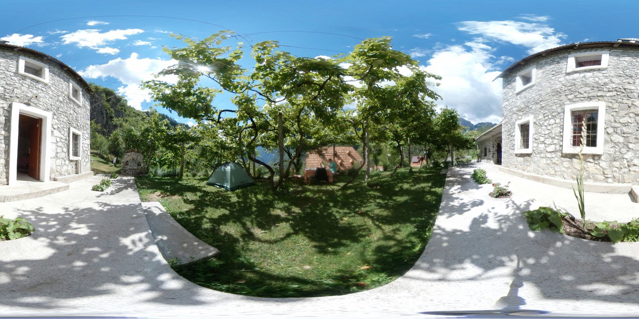 Street view near Hotel Alpet, Bajram Curri