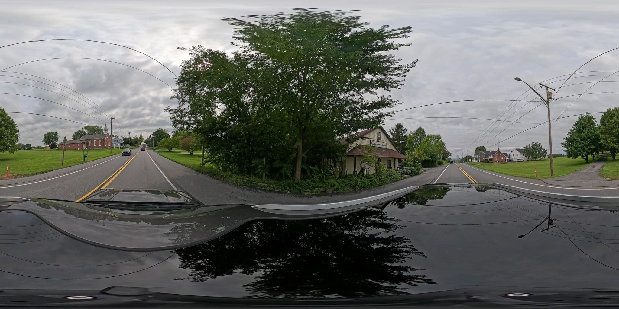 Street view near The Cat's Pajamas Bed & Breakfast, Walkersville — © cdelia (CC BY-SA · Mapillary)