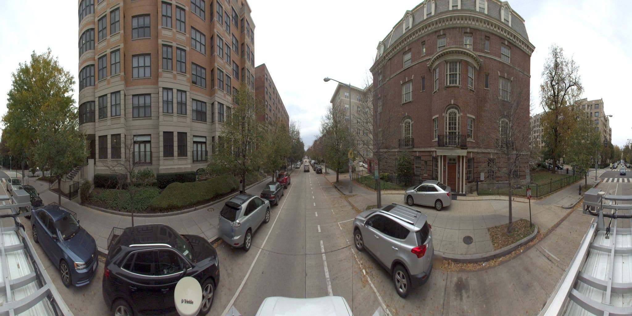 Street view near Akwaaba Bed & Breakfast, Dupont Circle — © nupano (CC BY-SA · Mapillary)