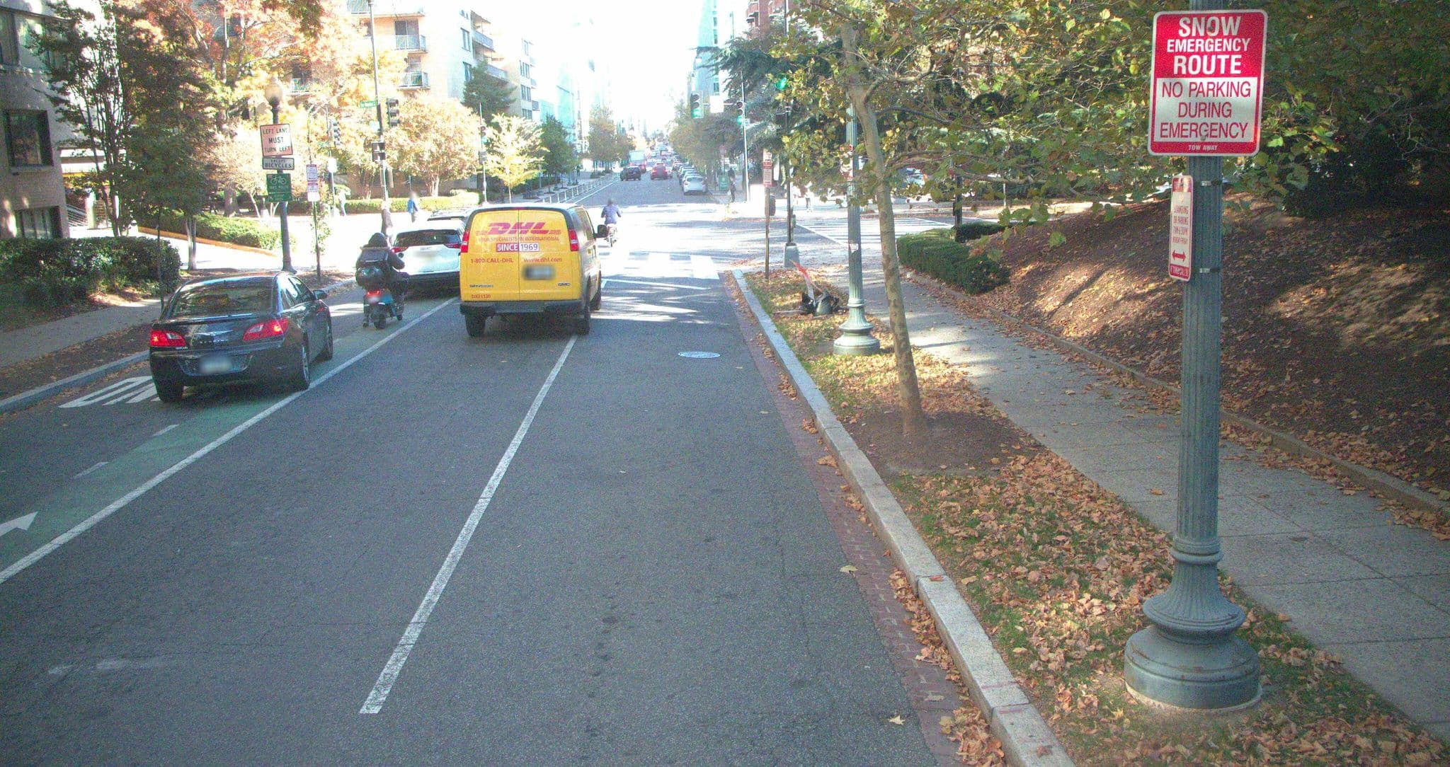 Street view near One Washington Circle Hotel Pool, Golden Triangle — © dcpsi (CC BY-SA · Mapillary)