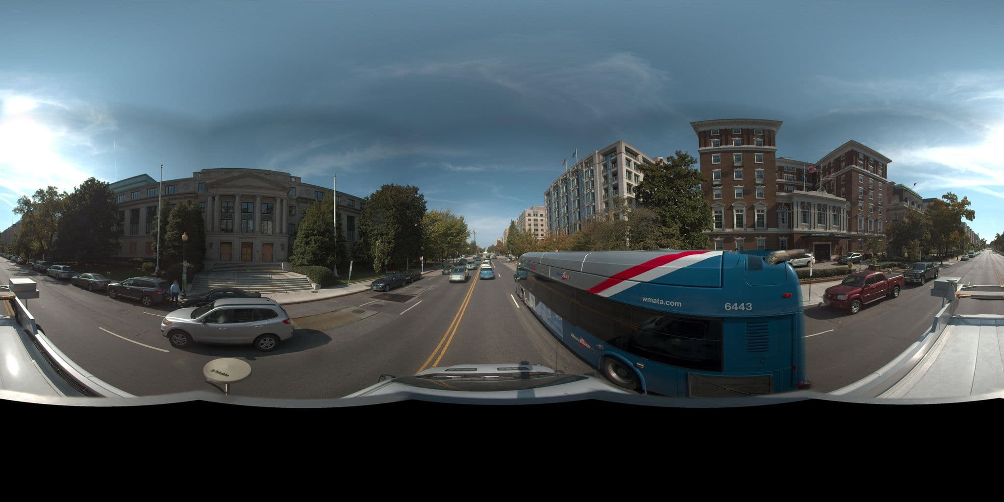 Street view near The University Club of Washington DC, Golden Triangle — © EdwardDDOT (CC BY-SA · Mapillary)