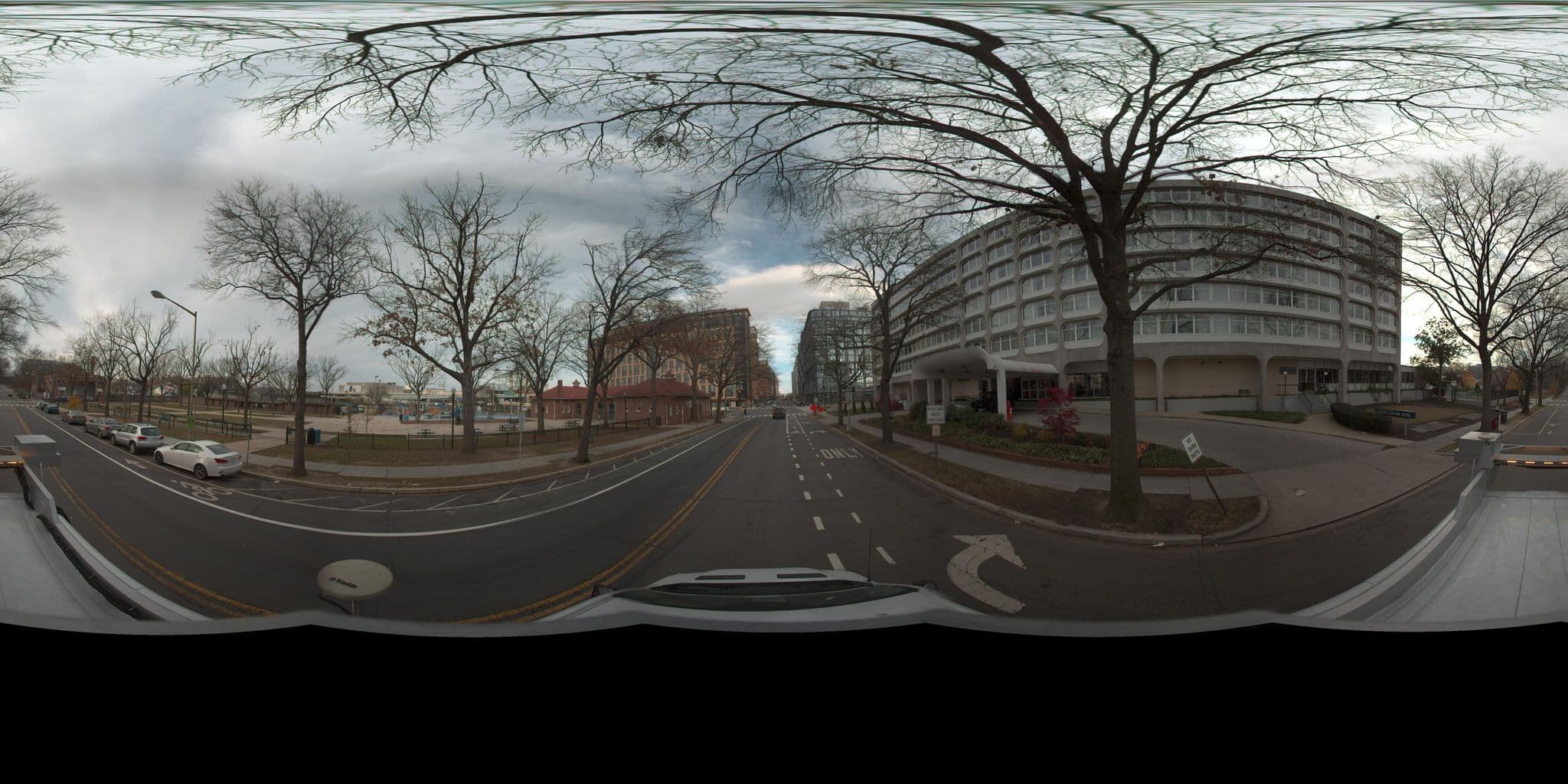 Street view near Capitol Skyline Hotel, Capitol Riverfront — © EdwardDDOT (CC BY-SA · Mapillary)