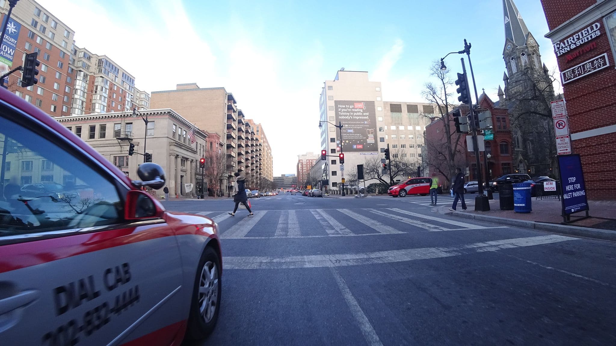 Street view near Red Roof Inn, Mount Vernon Triangle — © danbjoseph (CC BY-SA · Mapillary)