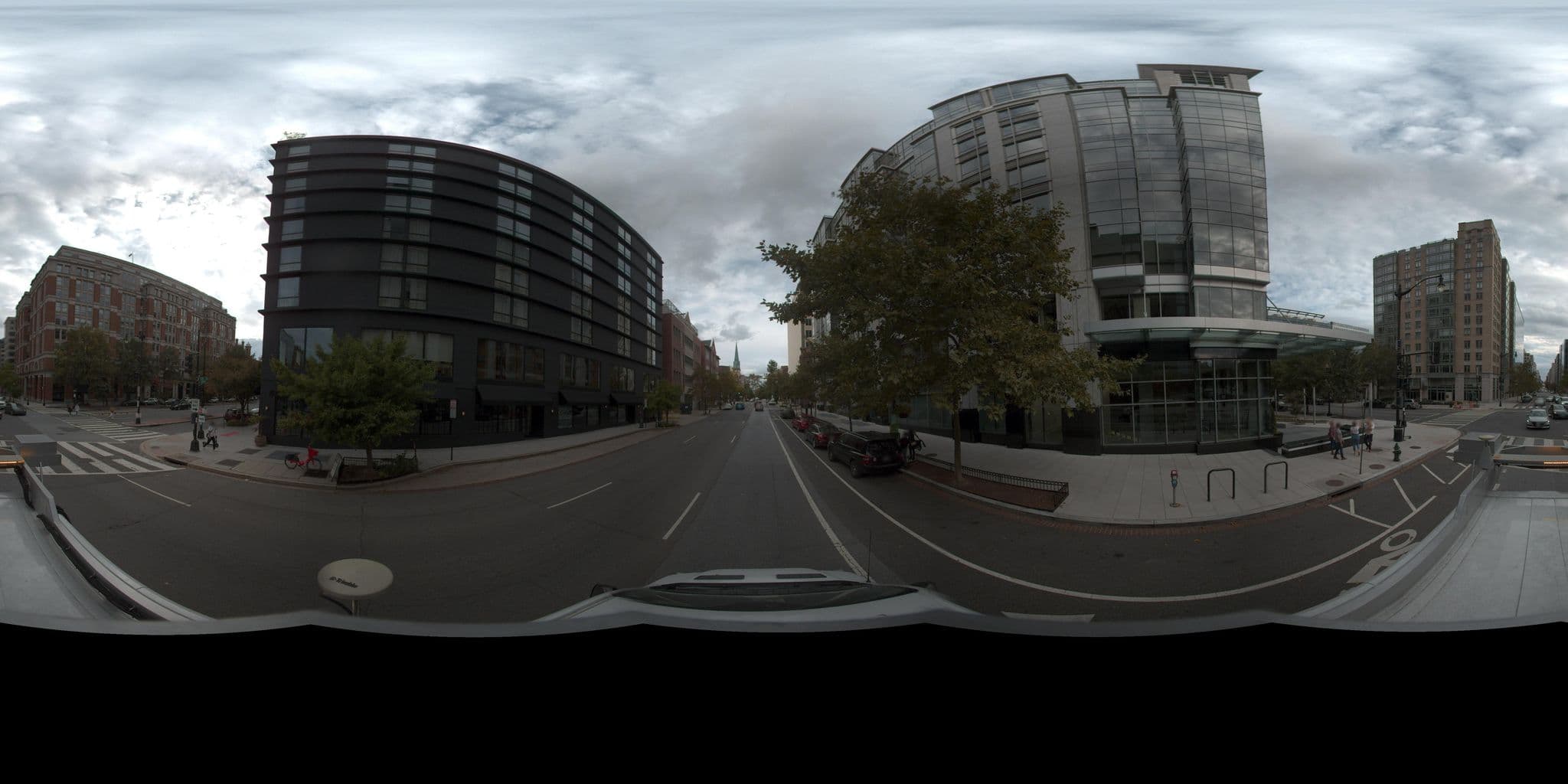 Street view near Twelve & K Hotel Washington, DC, Mount Vernon Triangle — © EdwardDDOT (CC BY-SA · Mapillary)