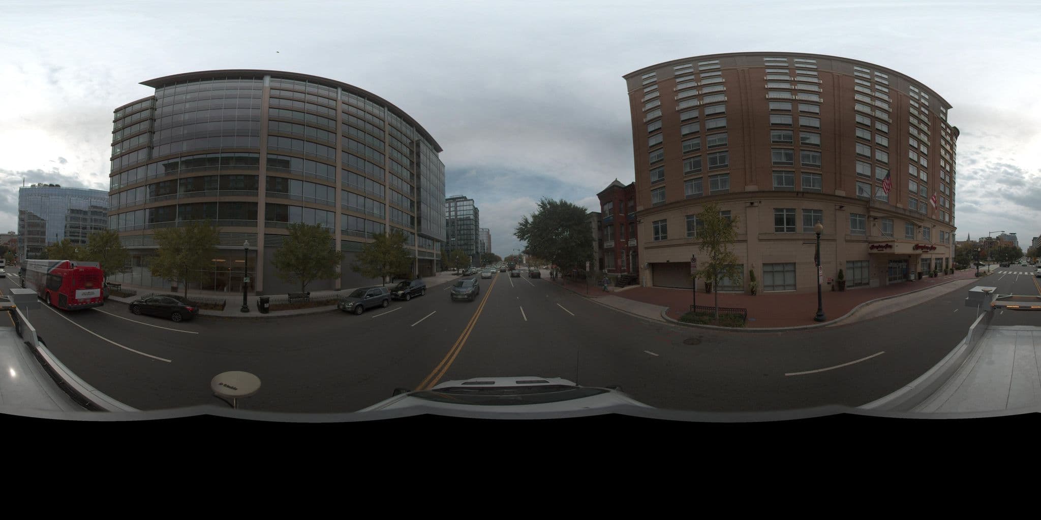 Street view near Hilton, Mount Vernon Triangle — © EdwardDDOT (CC BY-SA · Mapillary)