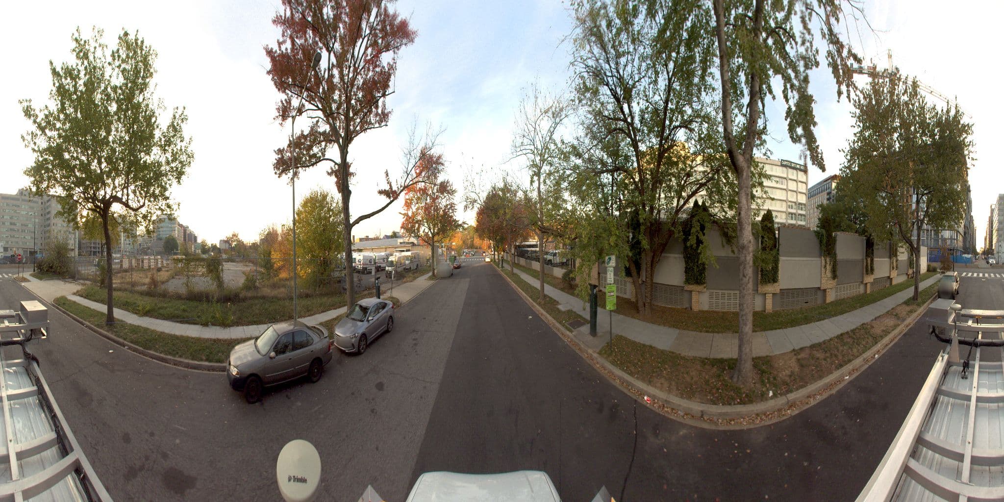 Street view near Capitol Skyline Pool, Capitol Riverfront — © nupano (CC BY-SA · Mapillary)
