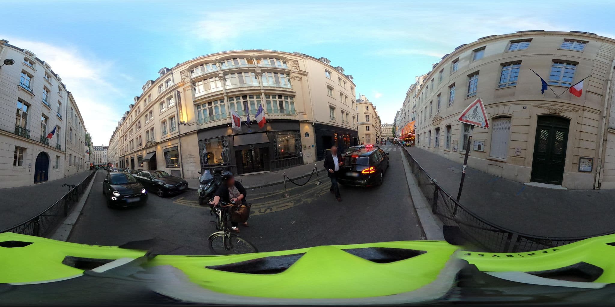 Street view near Hôtel Bel Ami, Paris 06 Luxembourg — © Stefdegreef (CC BY-SA · Mapillary)