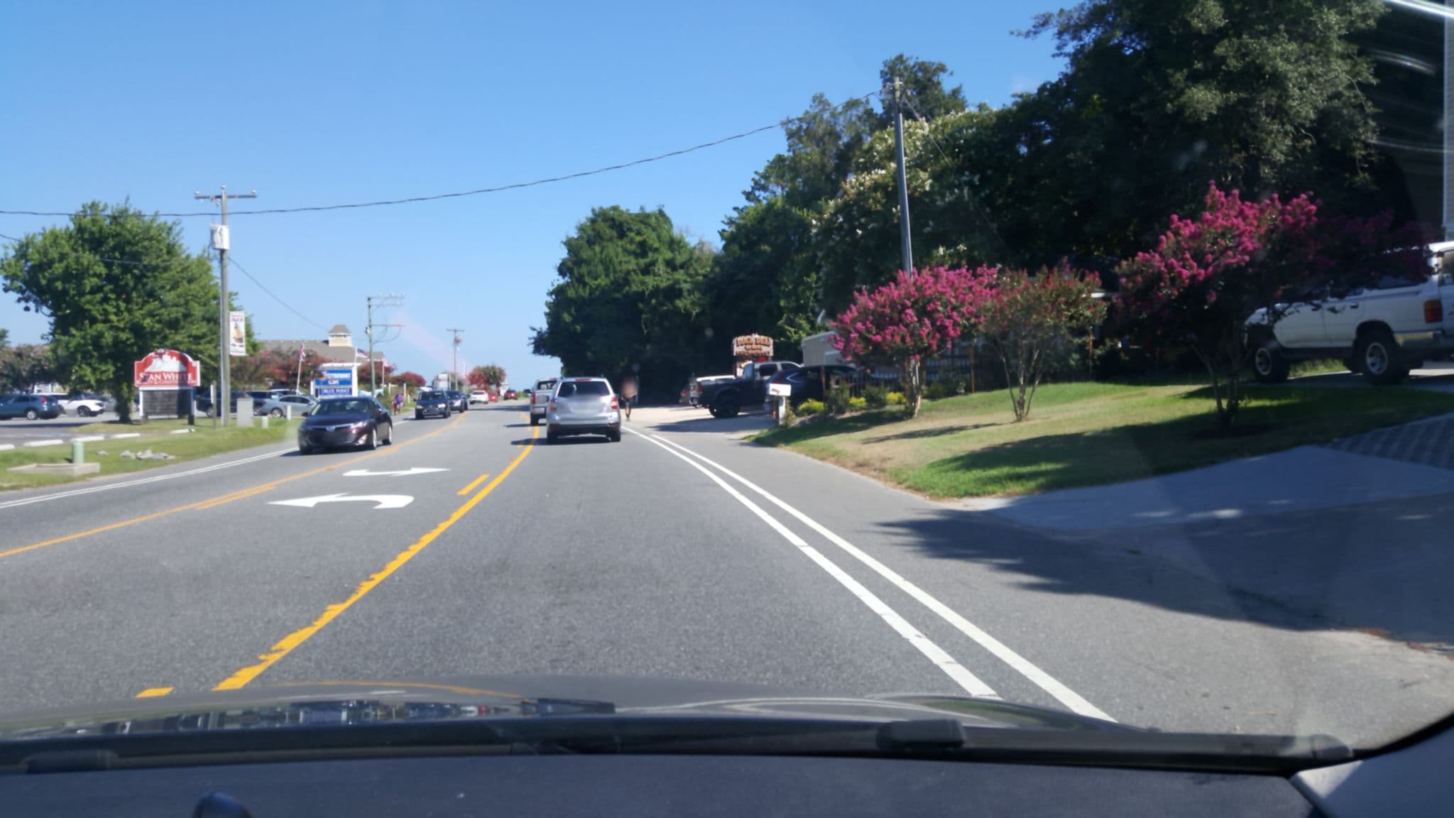 Street view near Solitaire, Southern Shores — © kevinkreiser (CC BY-SA · Mapillary)