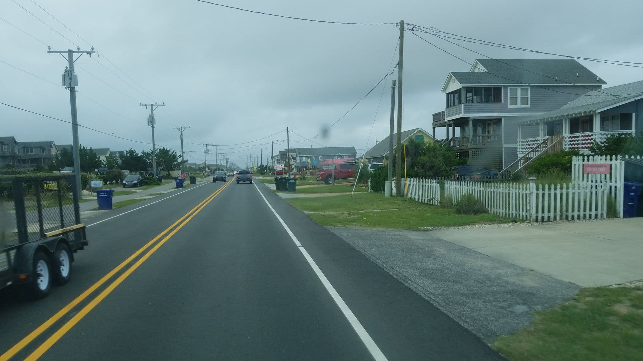 Street view near Seaspray Cottage, Nags Head — © jbthemilker (CC BY-SA · Mapillary)